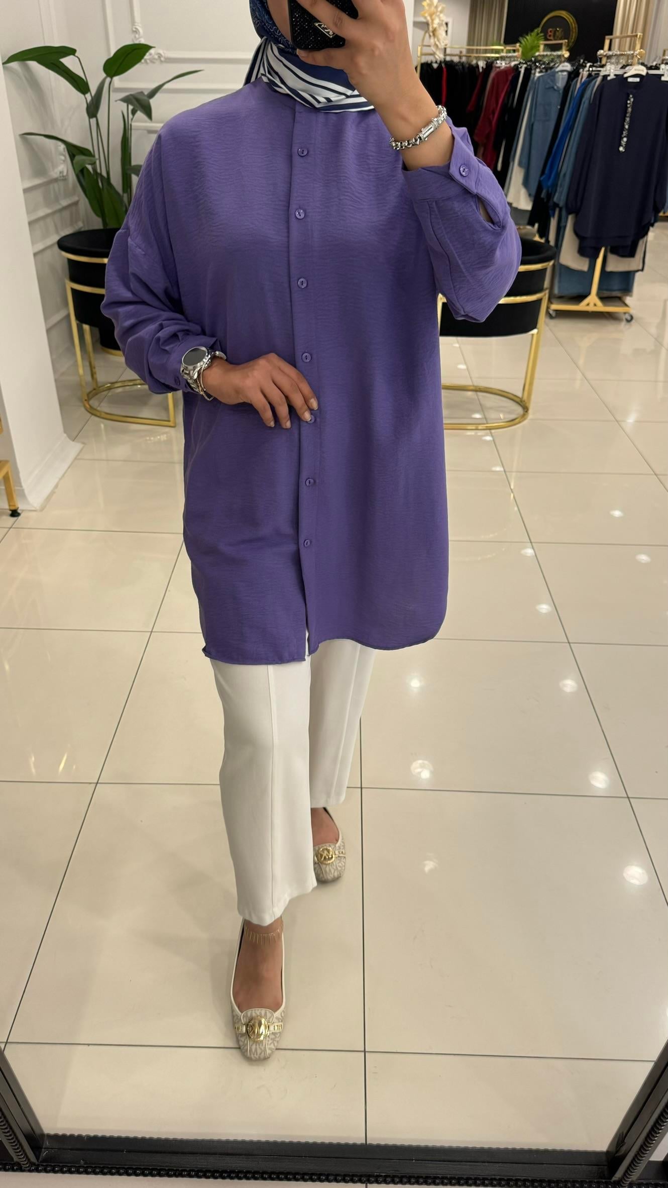 4008 ADA GÖMLEK-LİLA