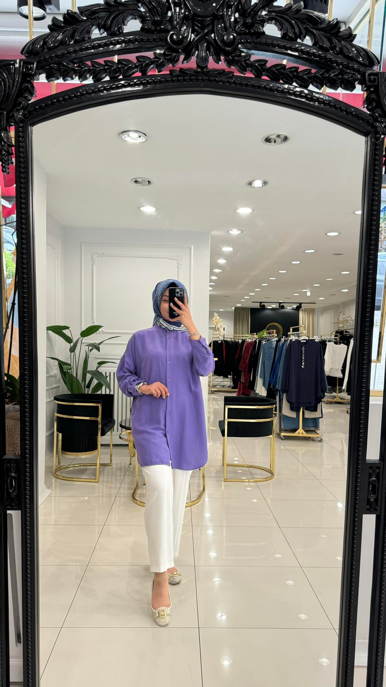 4008 ADA GÖMLEK-LİLA