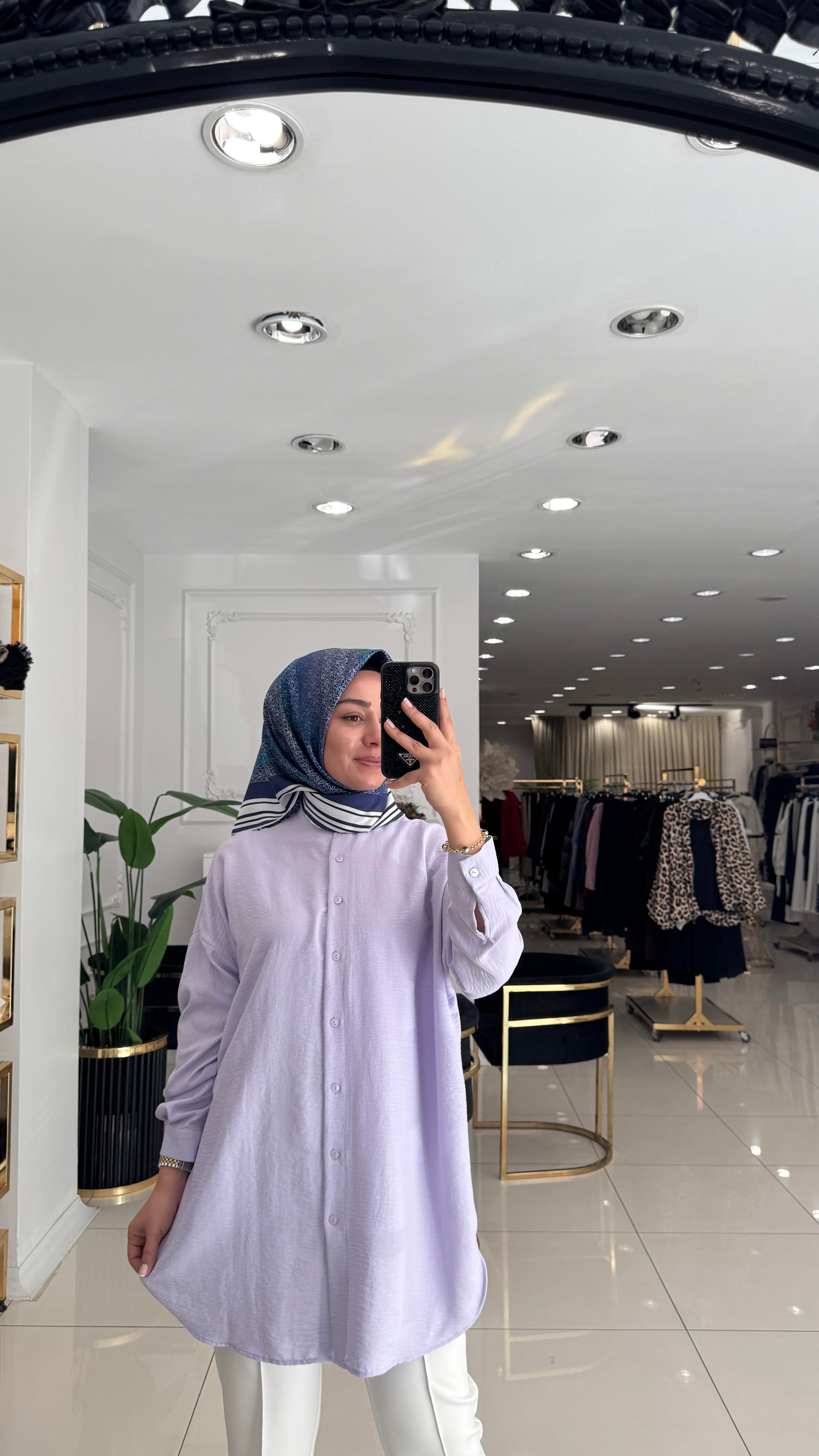 4008 Ada Gömlek- LİLA