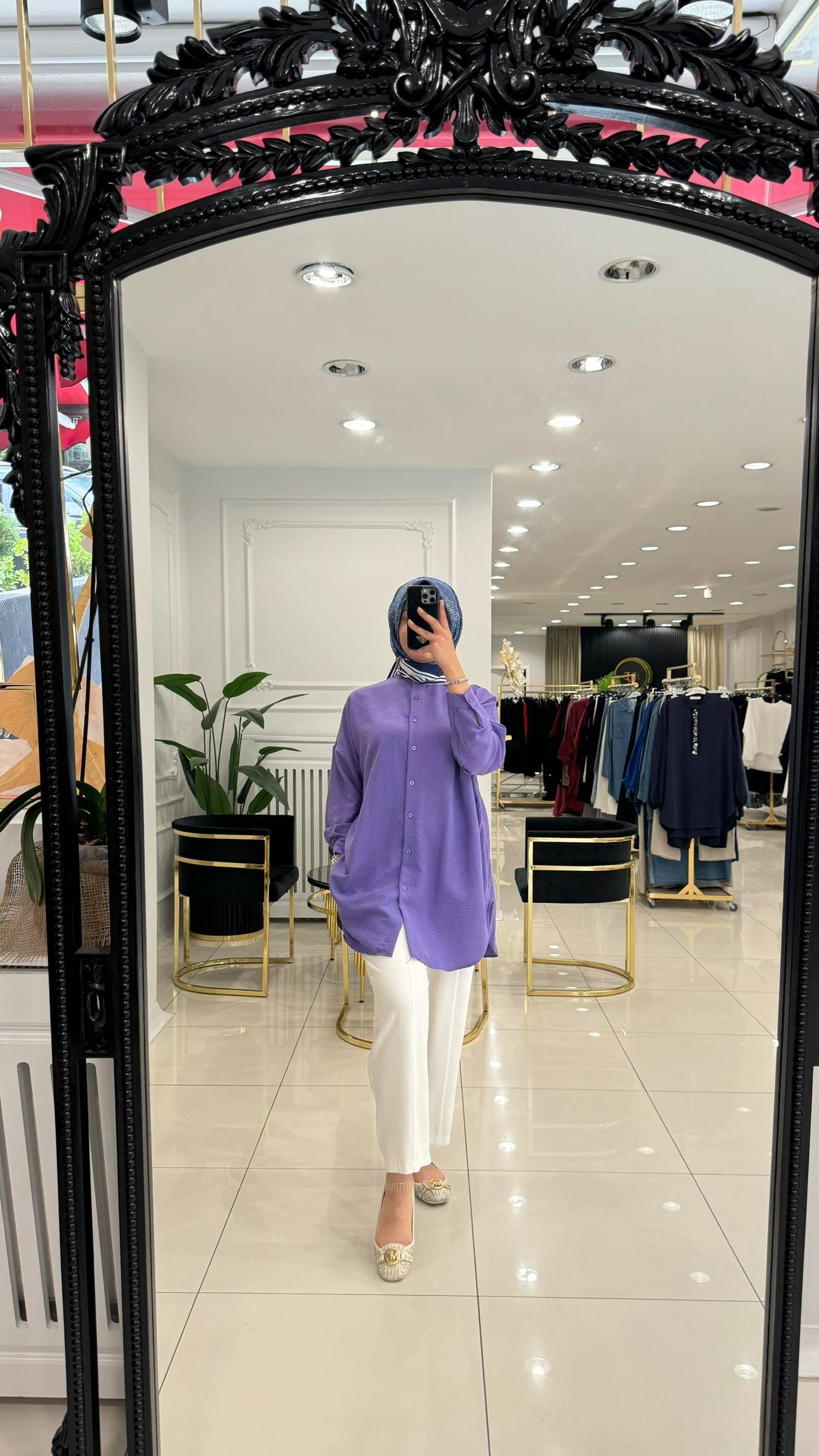 4008 ADA GÖMLEK-LİLA