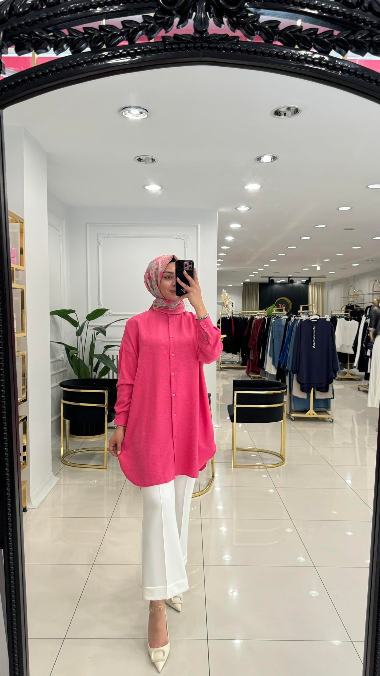 4008 ADA GÖMLEK-PEMBE