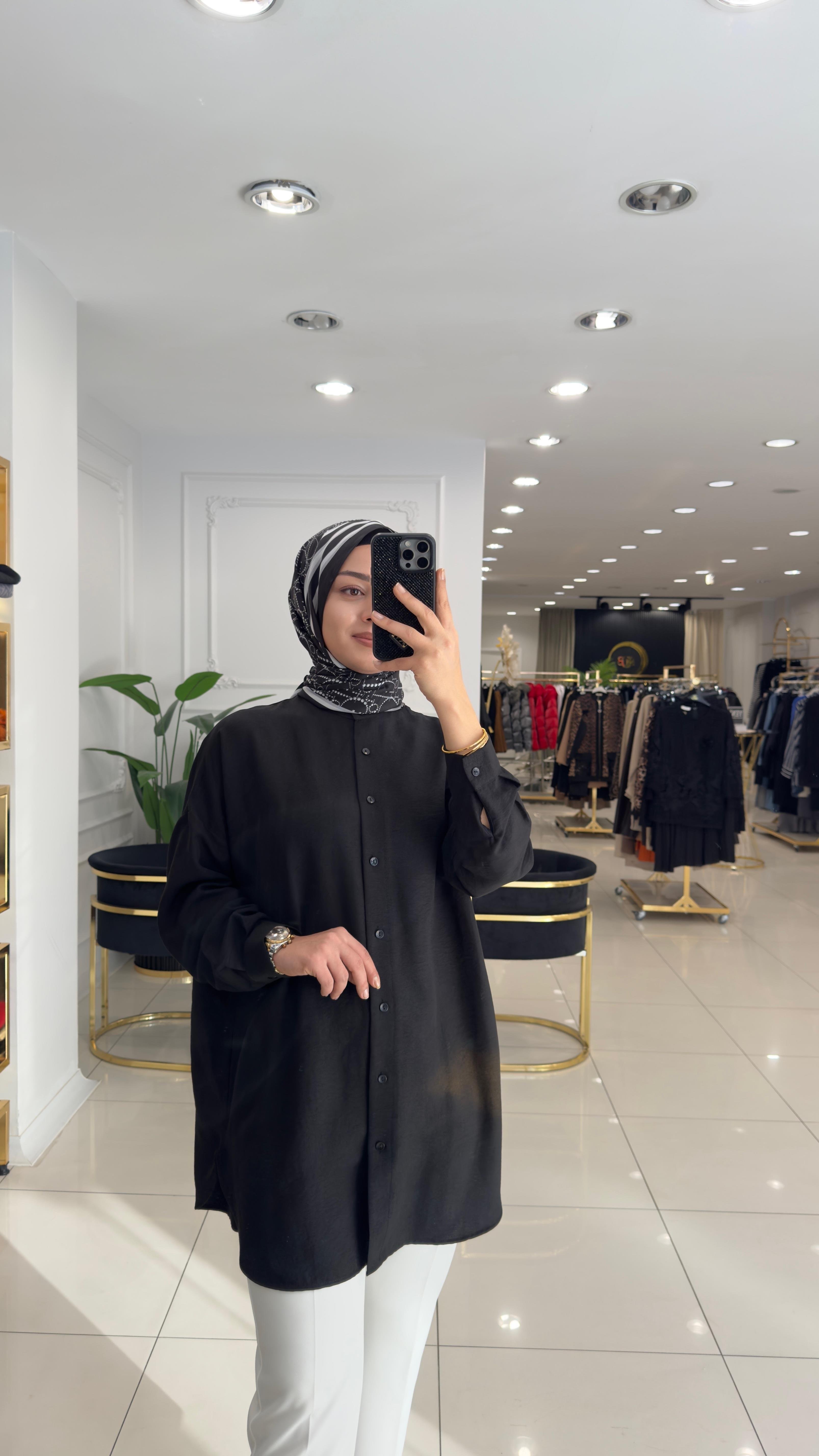 4008 ADA GÖMLEK-SİYAH