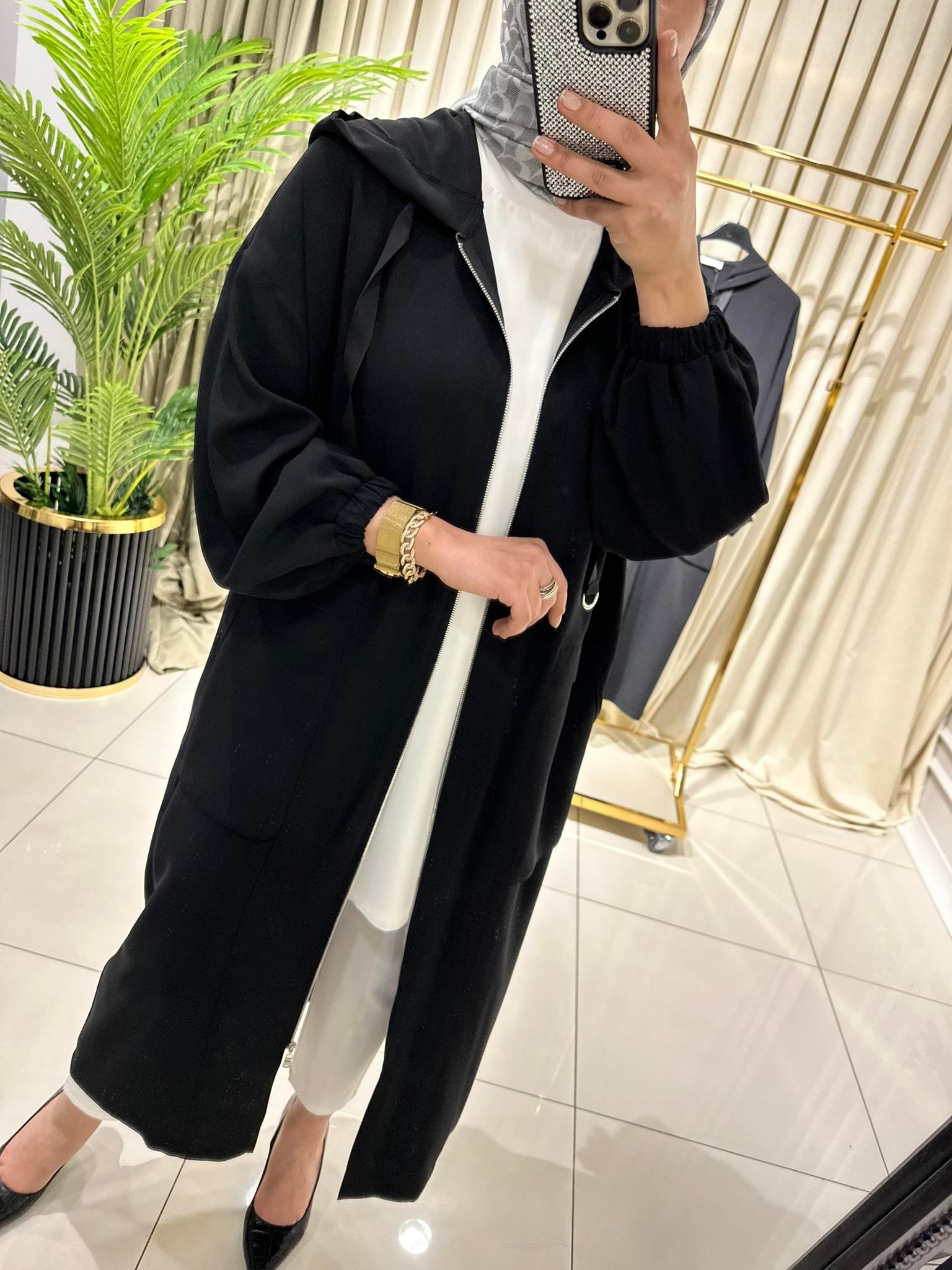 CEPLİ FERMUARLI KAP SİYAH 