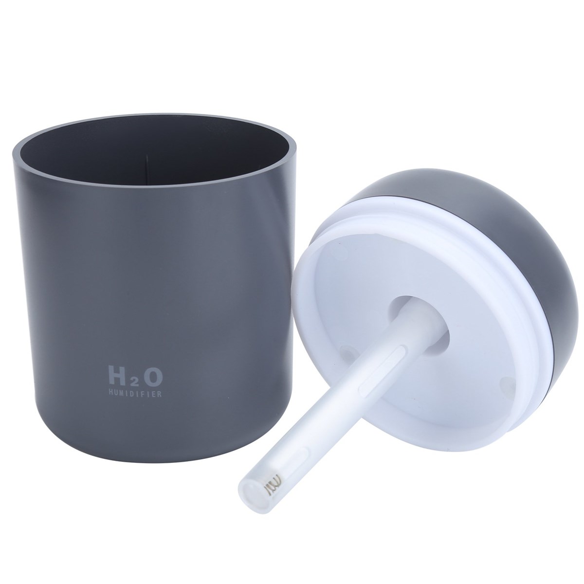 300 ml Ulrasonik Hava Nemlendirici Buhar Makinesi ve Aroma Difüzörü Siyah