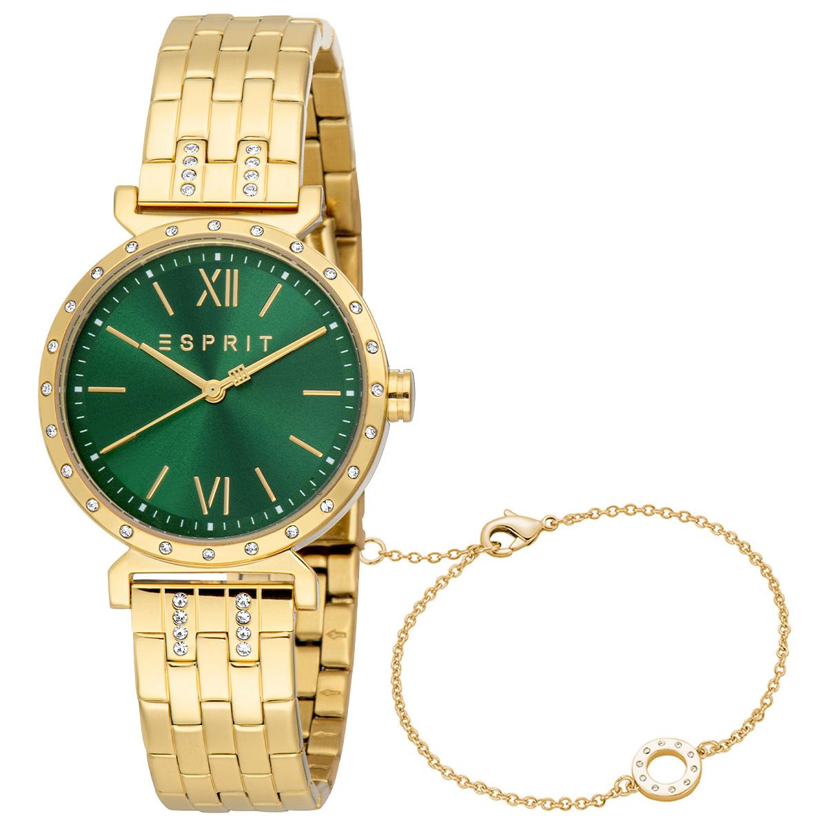 Esprit ES1L400M0065 Kadın Kol Saati ve Bileklik Seti