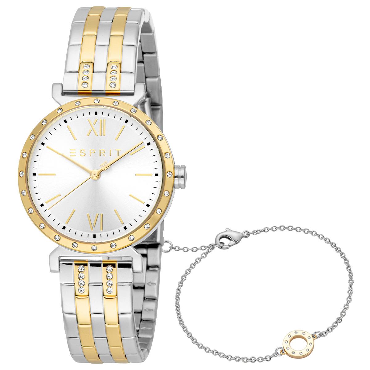 Esprit ES1L400M0085 Kadın Kol Saati ve Bileklik Seti