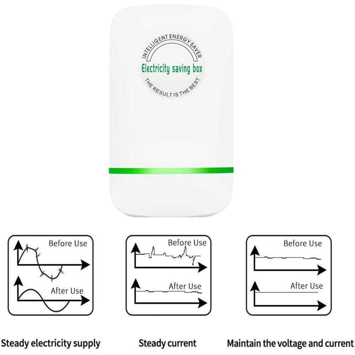 Fimex Energy Saver Enerji Tasarrufu Elektrik Tasarrufu Kutusu Ev Ofisi Süpermarket Akıllı Cihaz