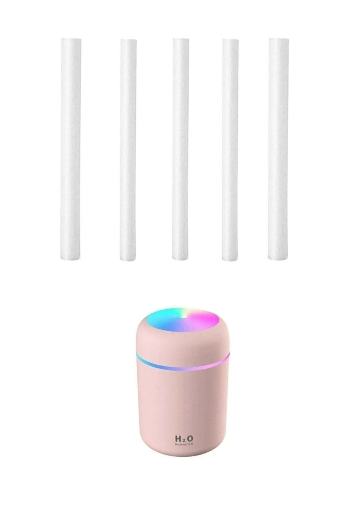 Hava Nemlendirici Yedek Pamuk Fitre 5 Adet 10 Cm- Sadece Filtre.