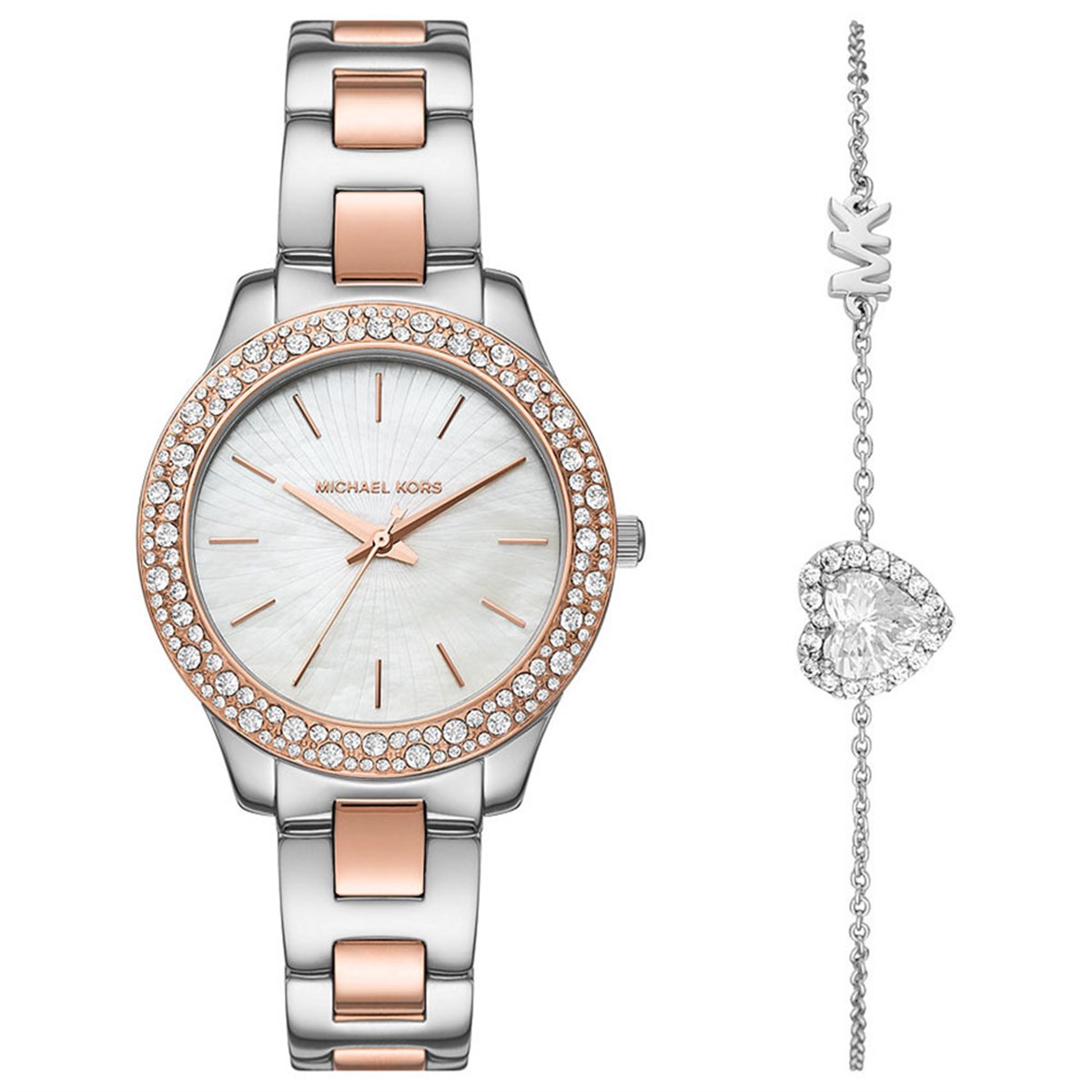 Michael Kors MK1048 Kadın Set Kol Saati ve Bileklik