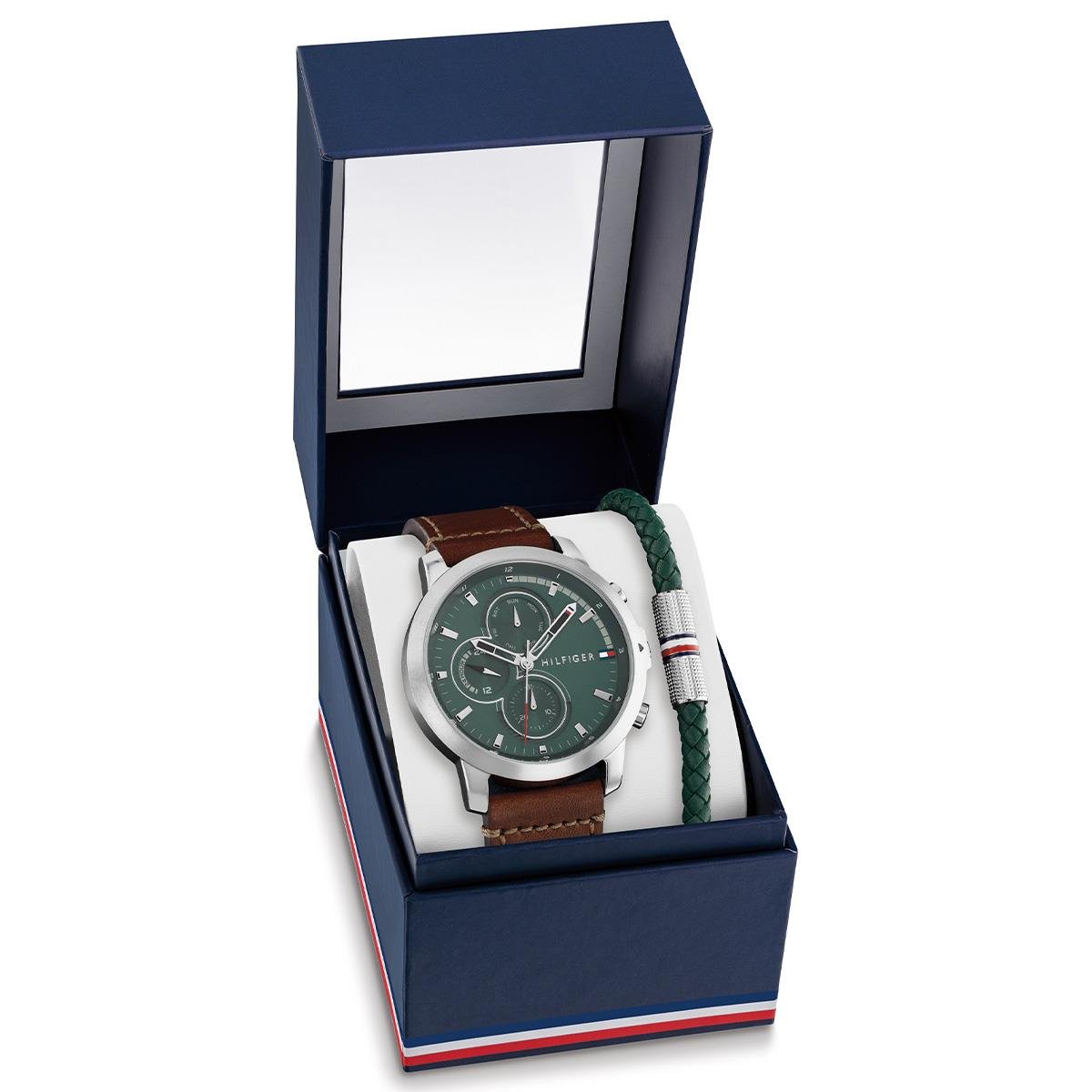 Tommy Hilfiger TH2770154 Erkek Kol Saati ve Bileklik Seti