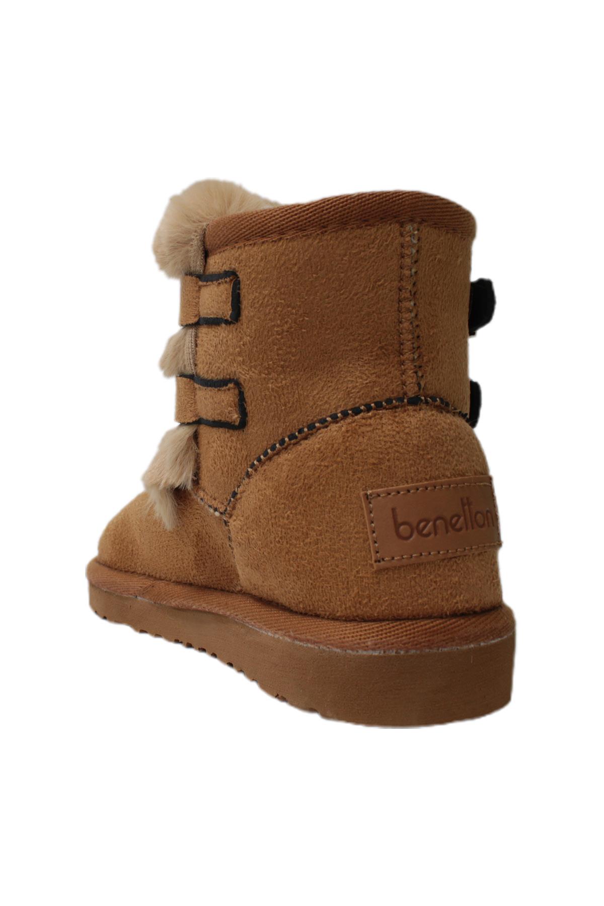 Benetton 50195 Tokalı Çocuk Botu Taba