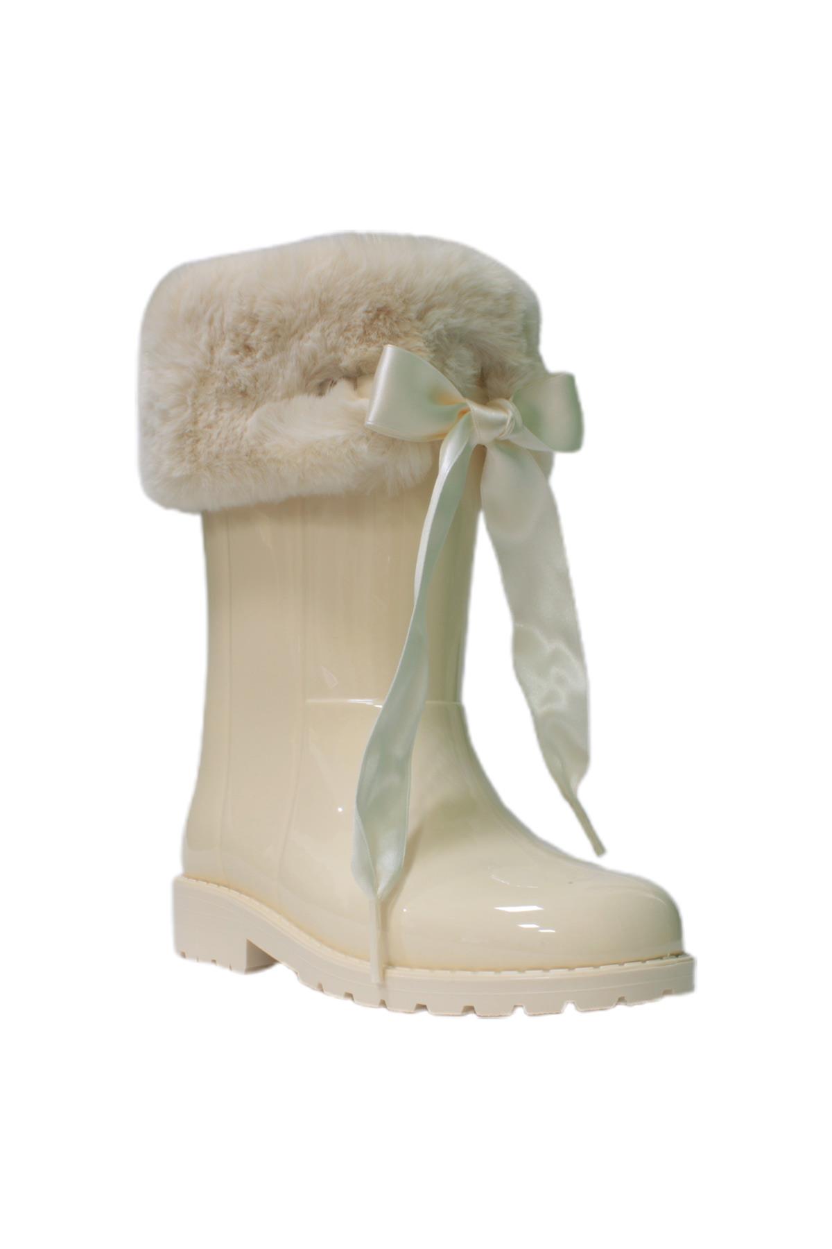 İgor Campera Çocuk Yağmur Çizmesi Bej