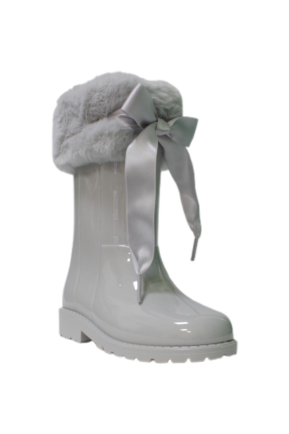 İgor Campera Çocuk Yağmur Çizmesi Gri