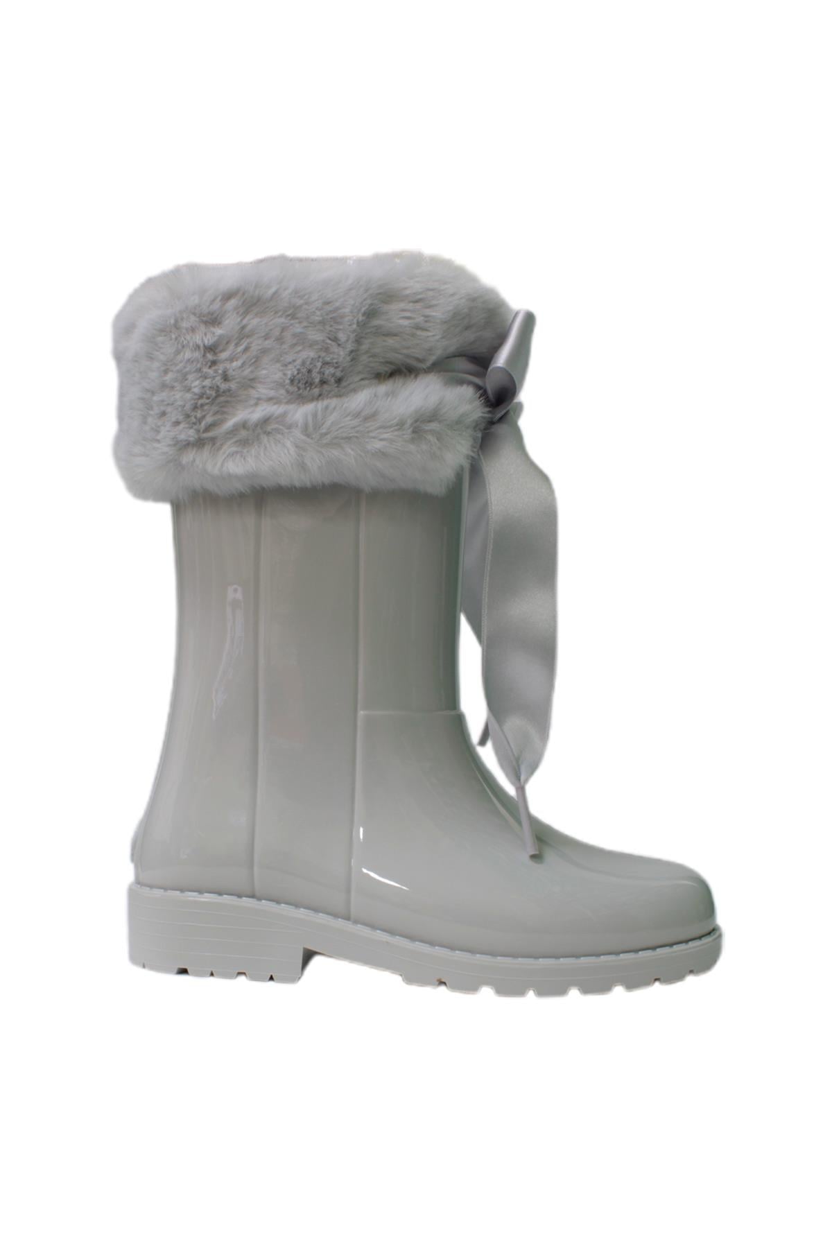 İgor Campera Çocuk Yağmur Çizmesi Gri