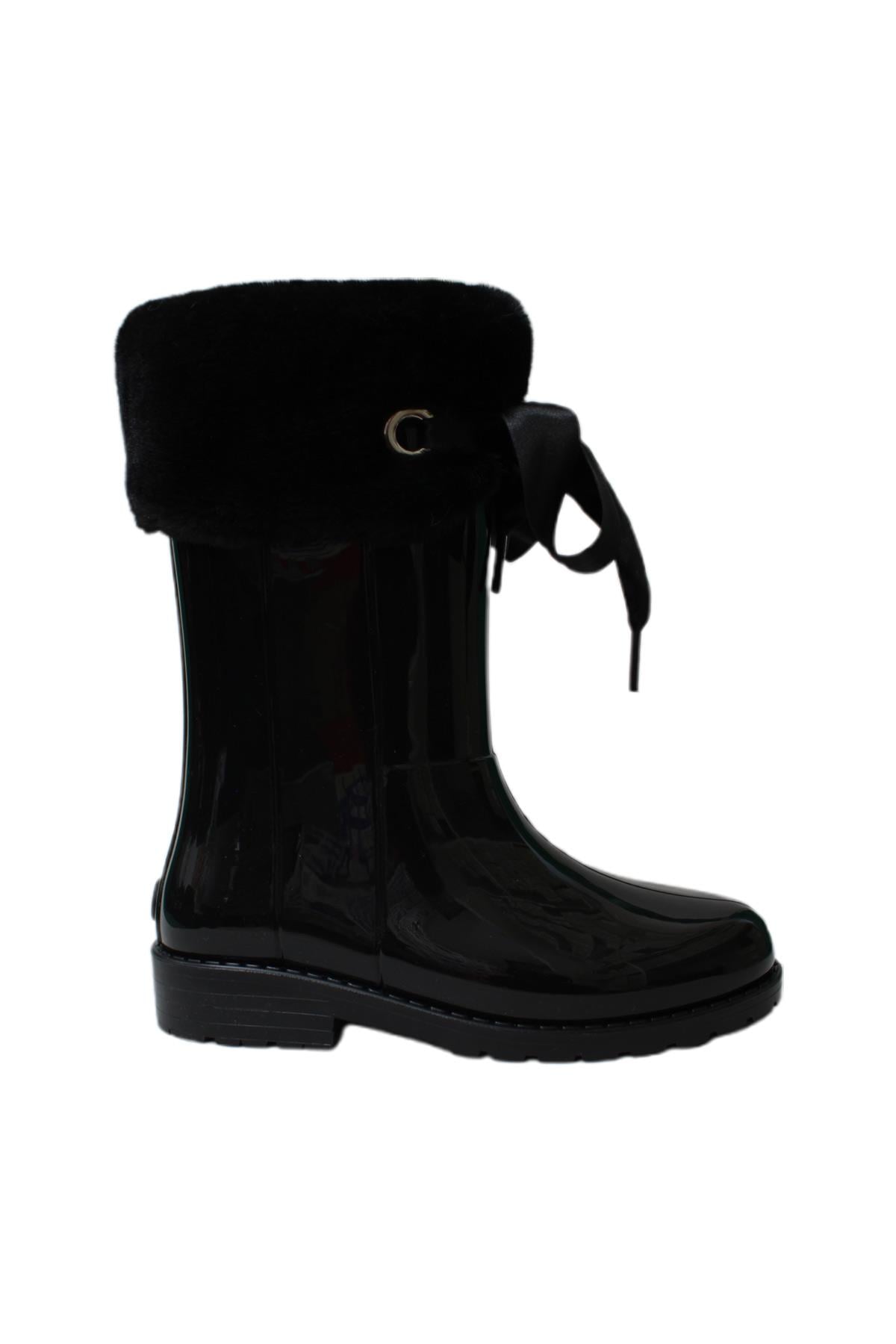İgor Campera Çocuk Yağmur Çizmesi Siyah