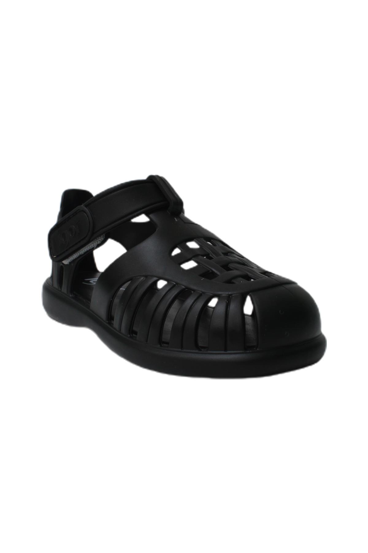 İgor Tobby Bebek Sandalet Siyah
