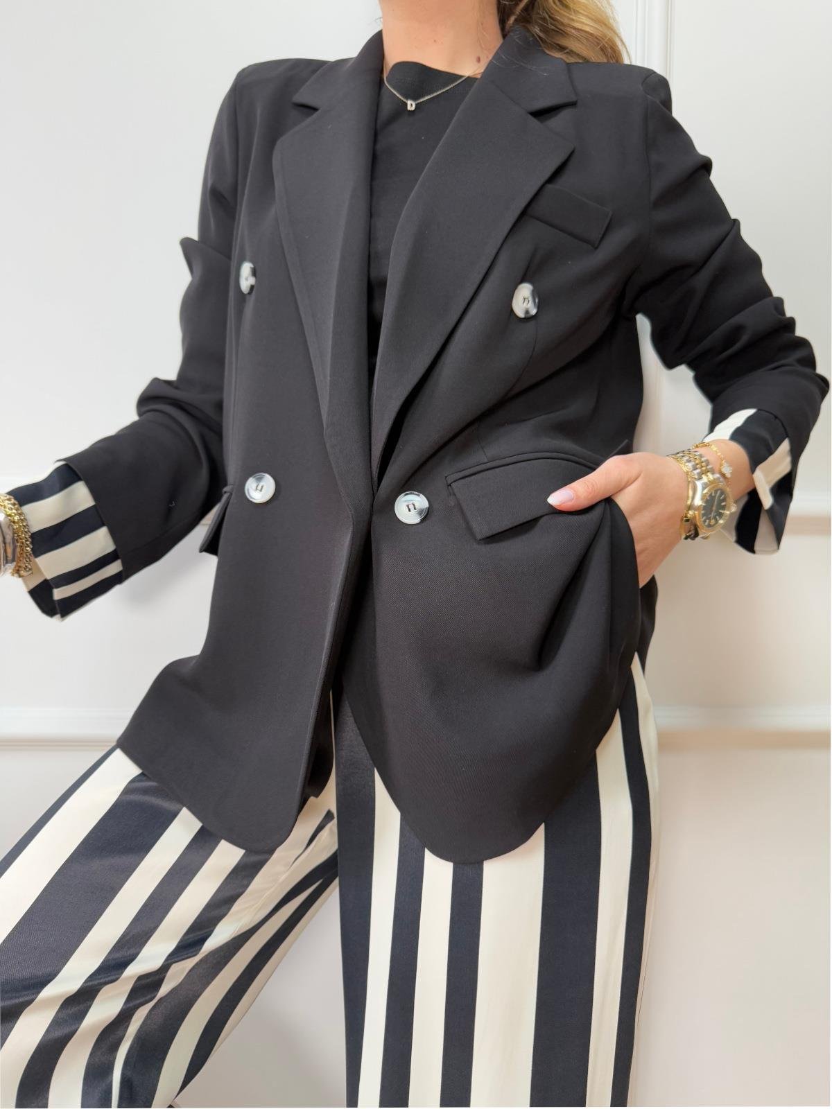 Arka Tasarım Blazer Ceket