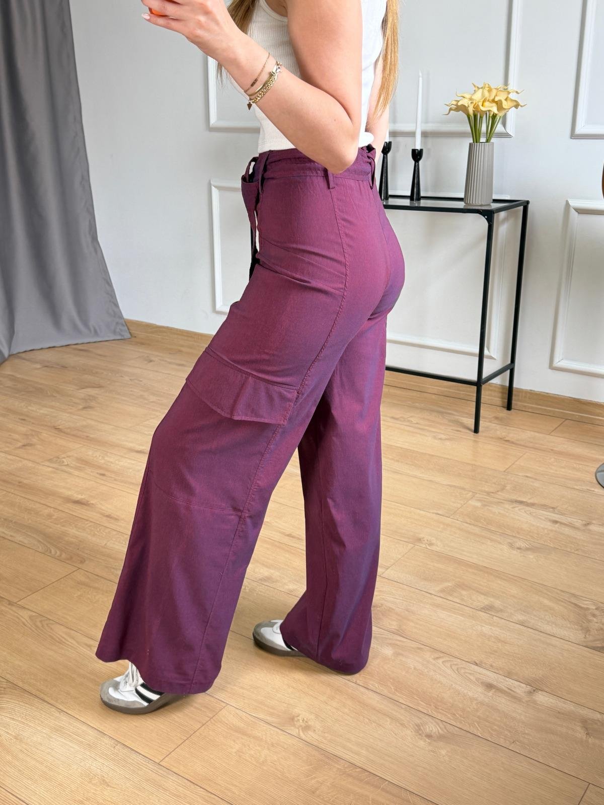 Bordo Kargo Pantolon