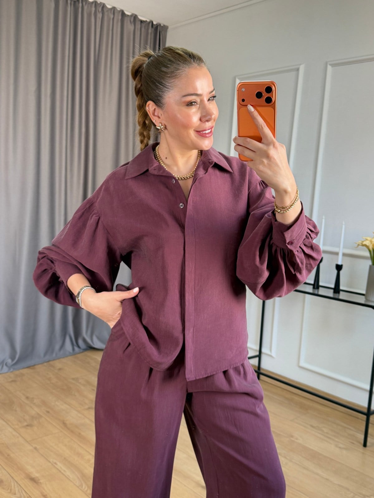 Bordo Kemerli Takım