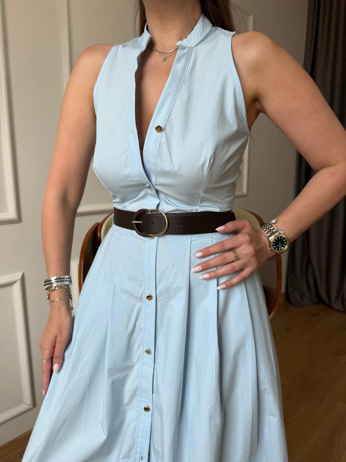 Mavi Magnolya Elbise