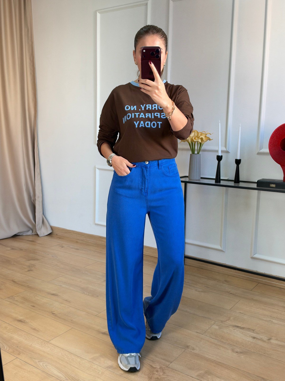 Mavi Tensel Pantolon