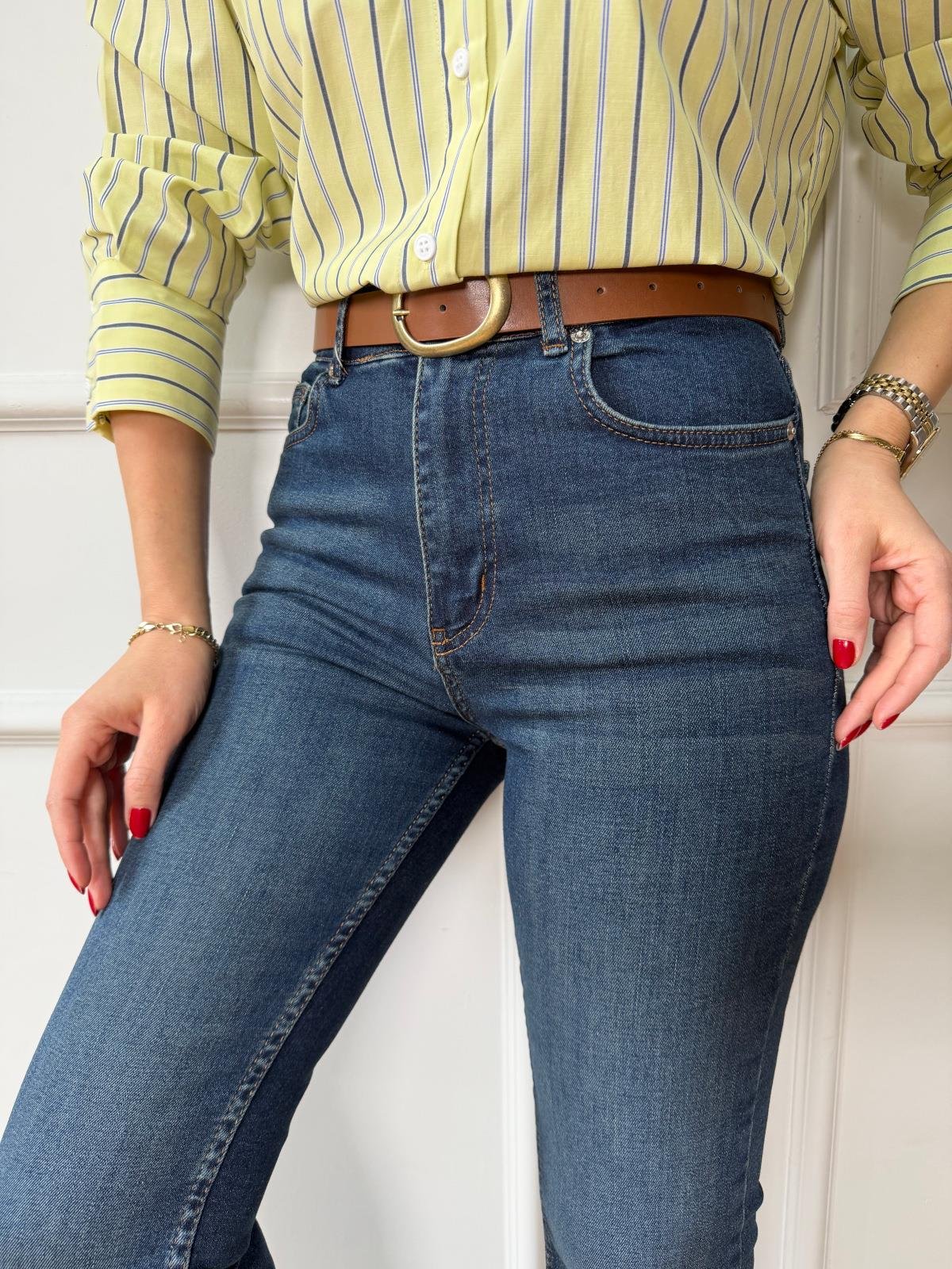 Petrol İspanyol Paça Jean