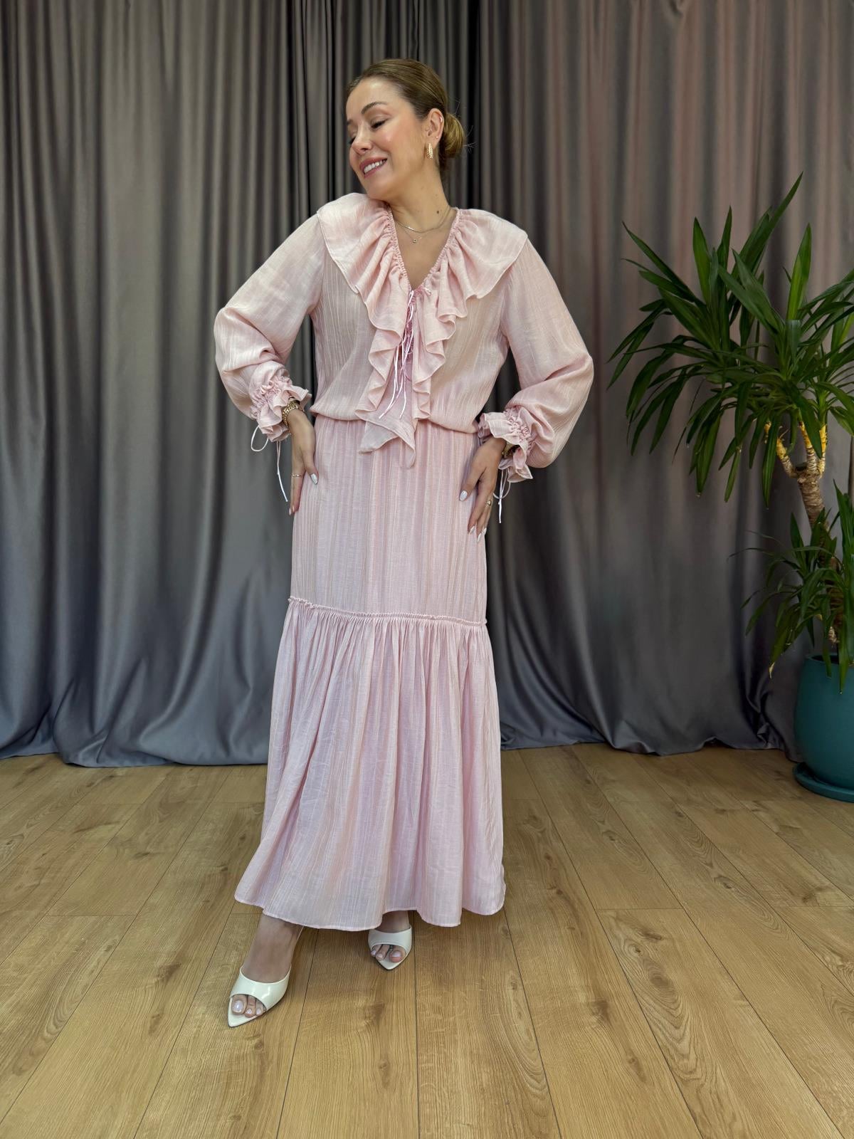 Pudra İsveç Elbise