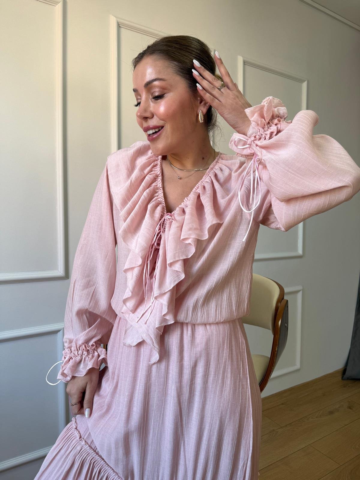 Pudra İsveç Elbise