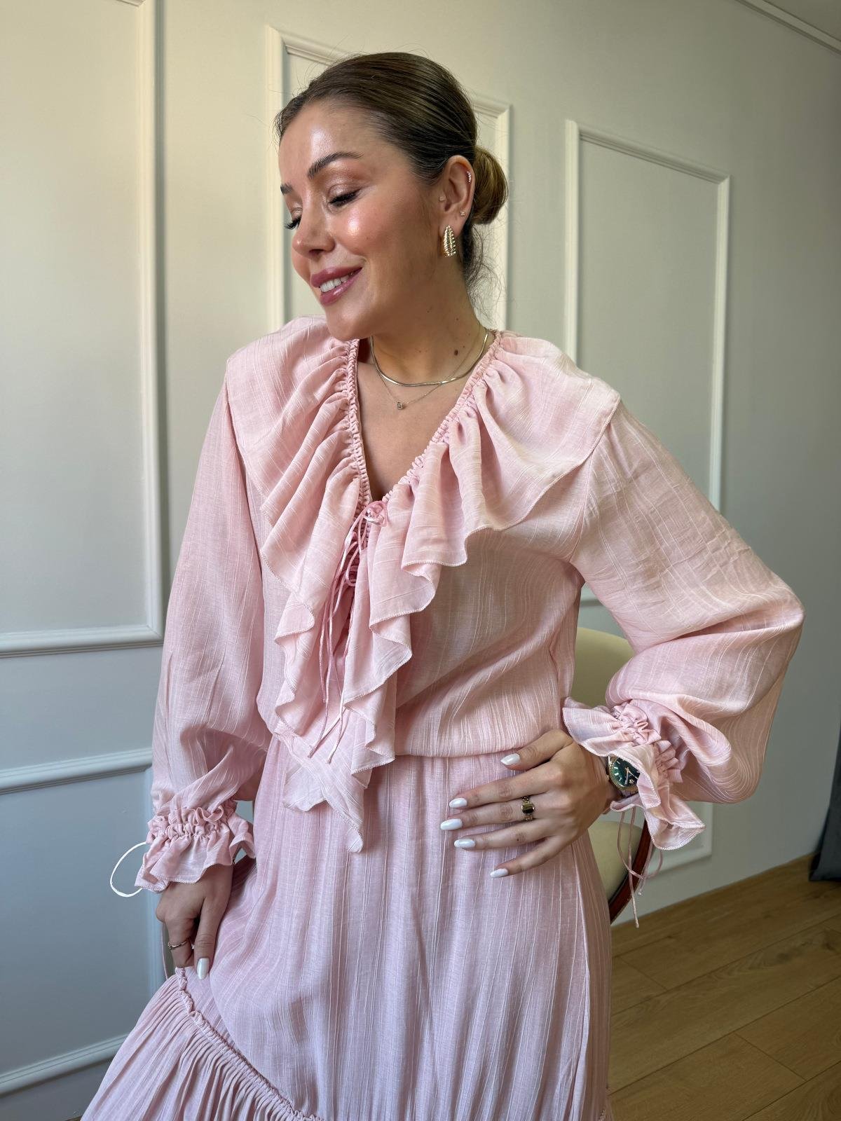 Pudra İsveç Elbise