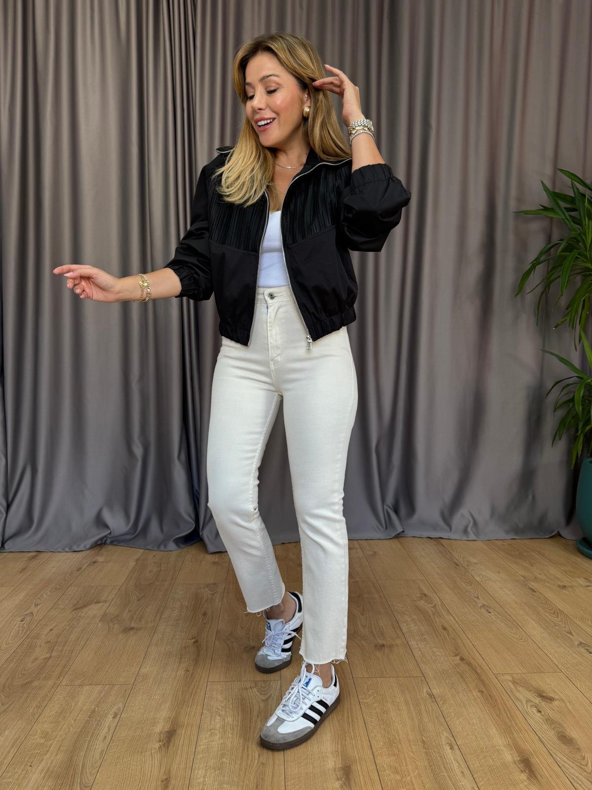 Siyah Tasarım Ceket