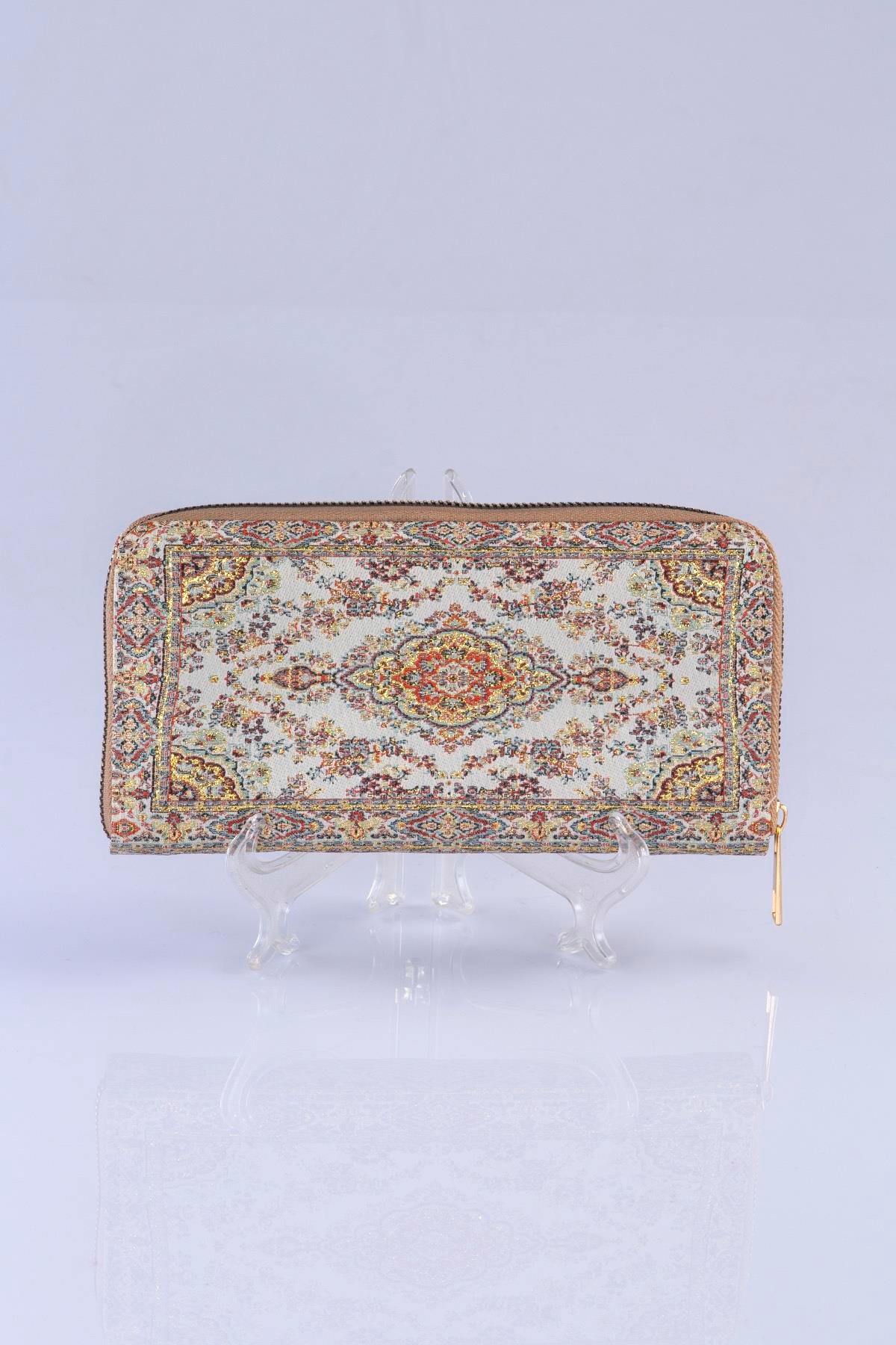 Mottif  İstanbul  Otantik Dokuma Kadın Cüzdan 1503.02