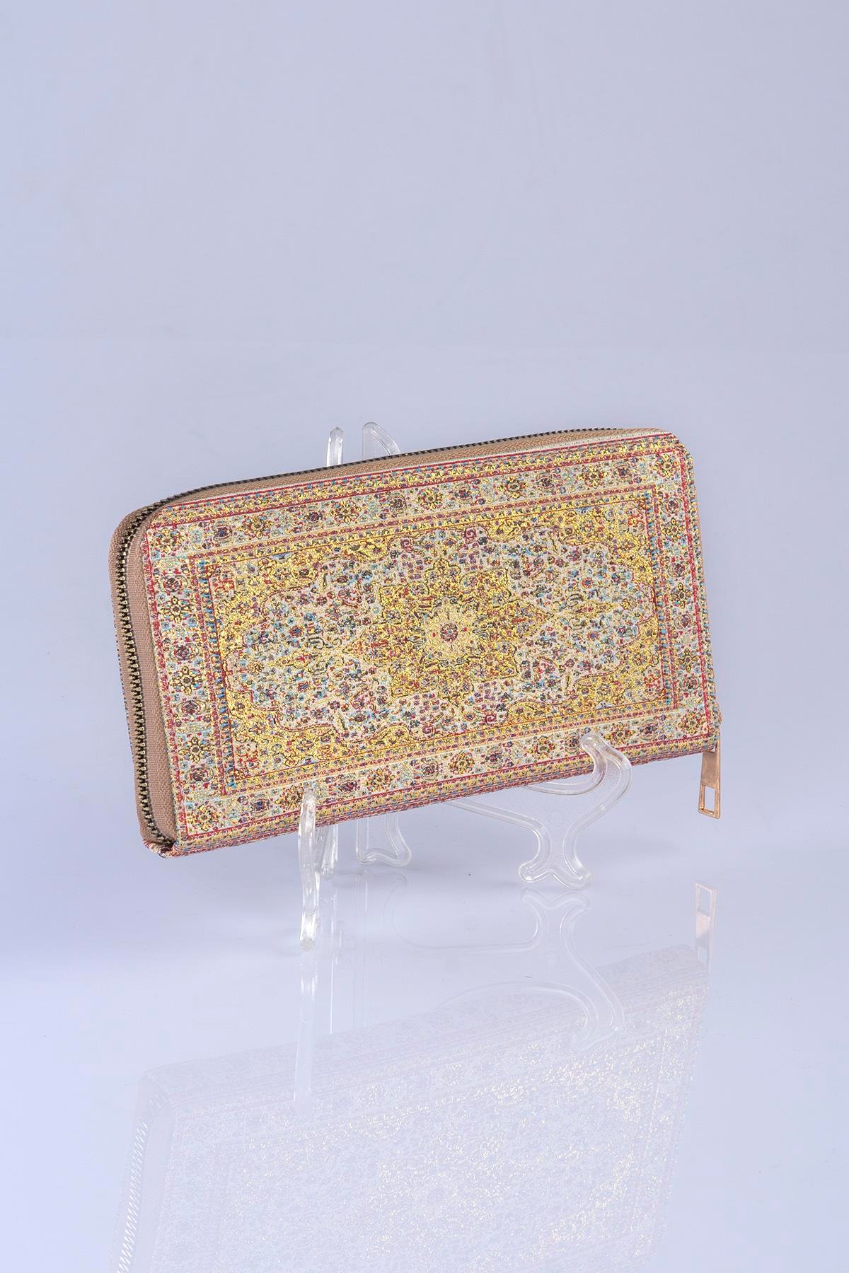 Mottif  İstanbul  Otantik Dokuma Kadın Cüzdan 1503.12