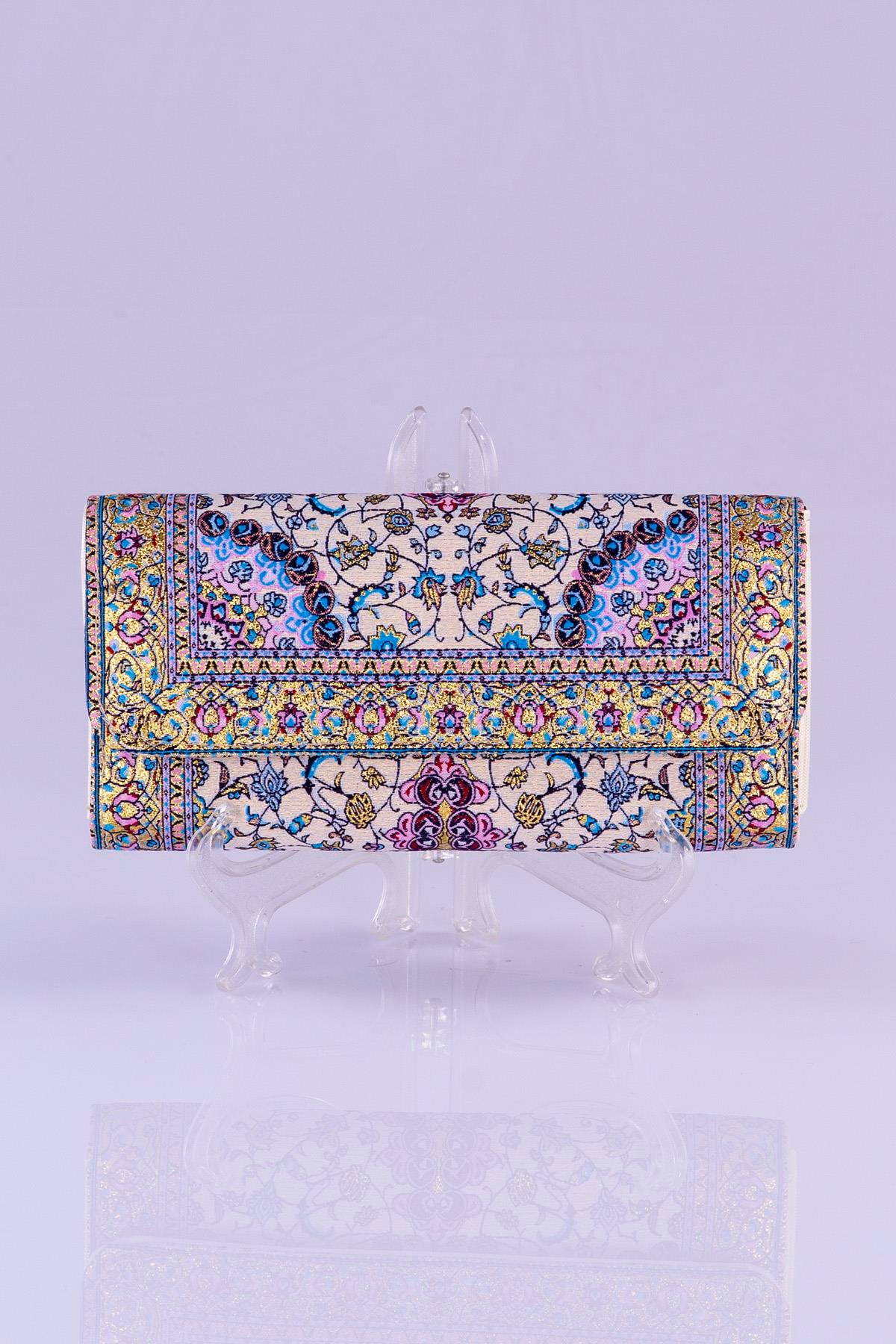 Mottif  İstanbul  Otantik Dokuma Kadın Cüzdan 1506.04