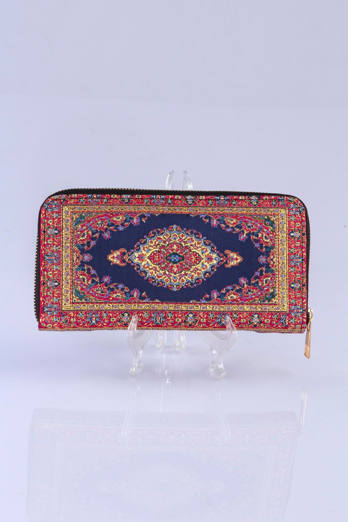 Mottif  İstanbul  Otantik Dokuma Kadın Cüzdan 1503.09