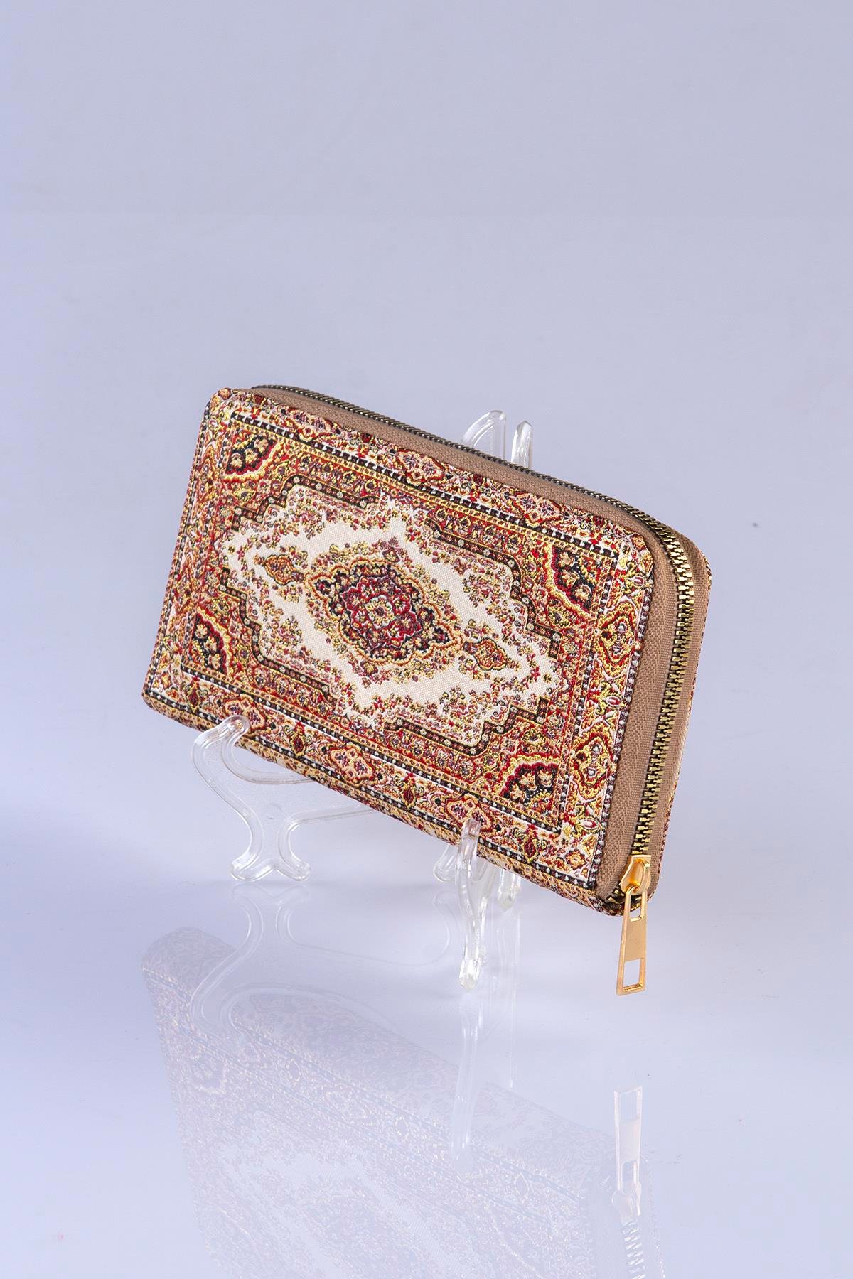 Mottif  İstanbul  Otantik Dokuma Kadın Cüzdan 1503.03