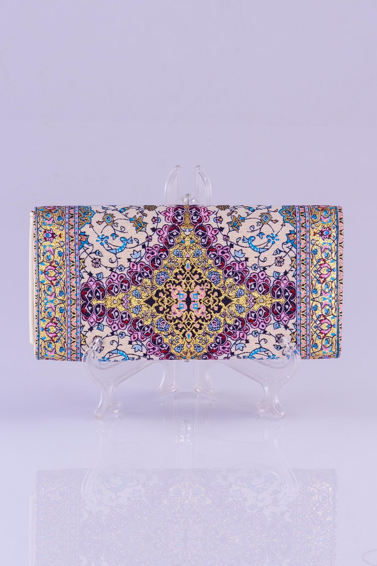 Mottif  İstanbul  Otantik Dokuma Kadın Cüzdan 1506.04