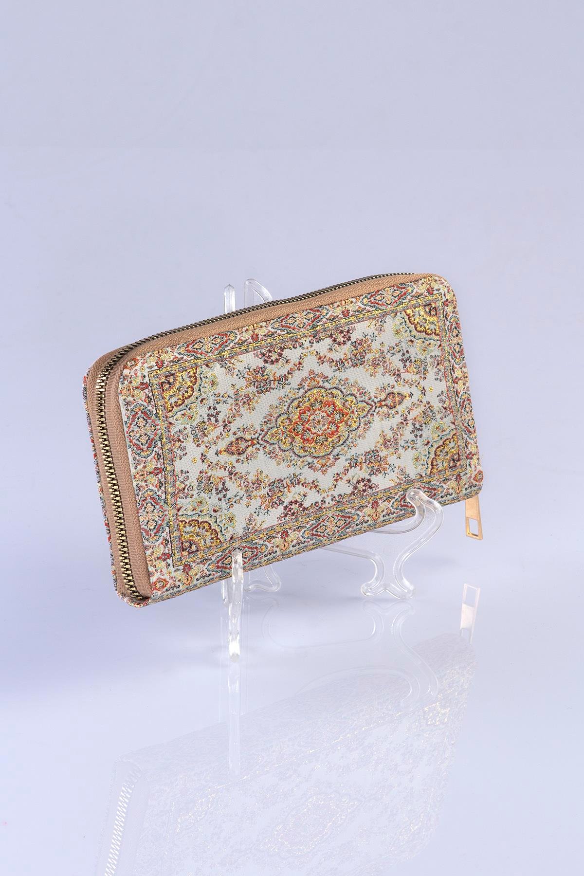 Mottif  İstanbul  Otantik Dokuma Kadın Cüzdan 1503.02