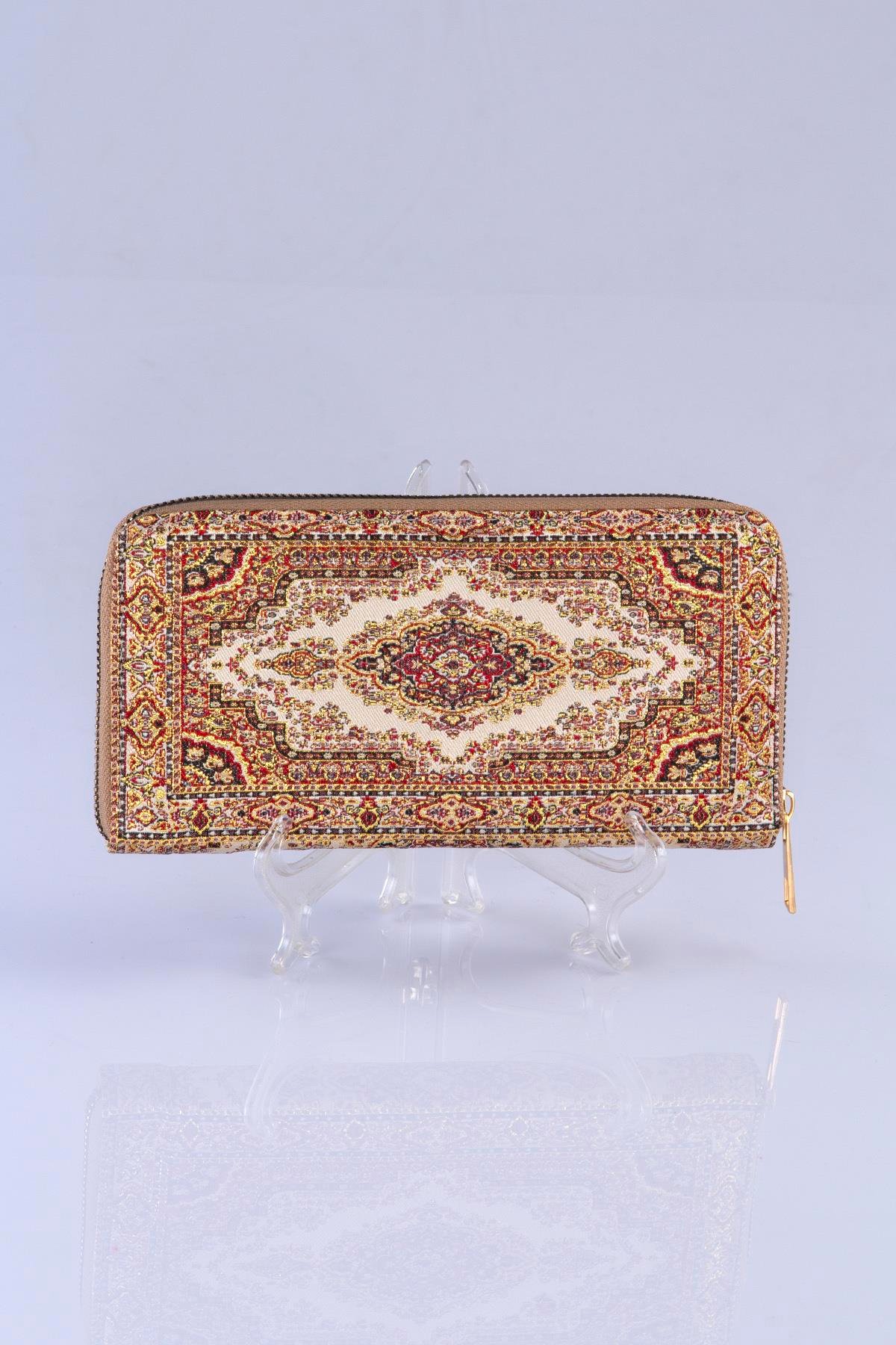 Mottif  İstanbul  Otantik Dokuma Kadın Cüzdan 1503.03