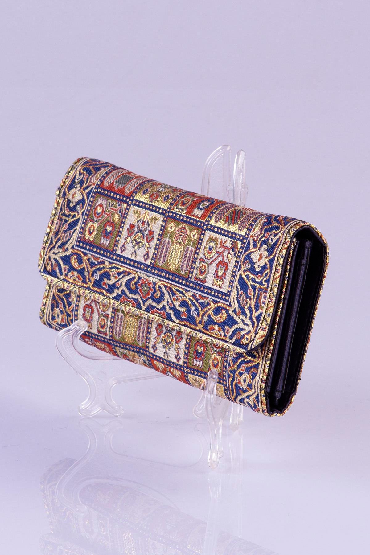 Mottif  İstanbul  Otantik Dokuma Kadın Cüzdan 1506.22