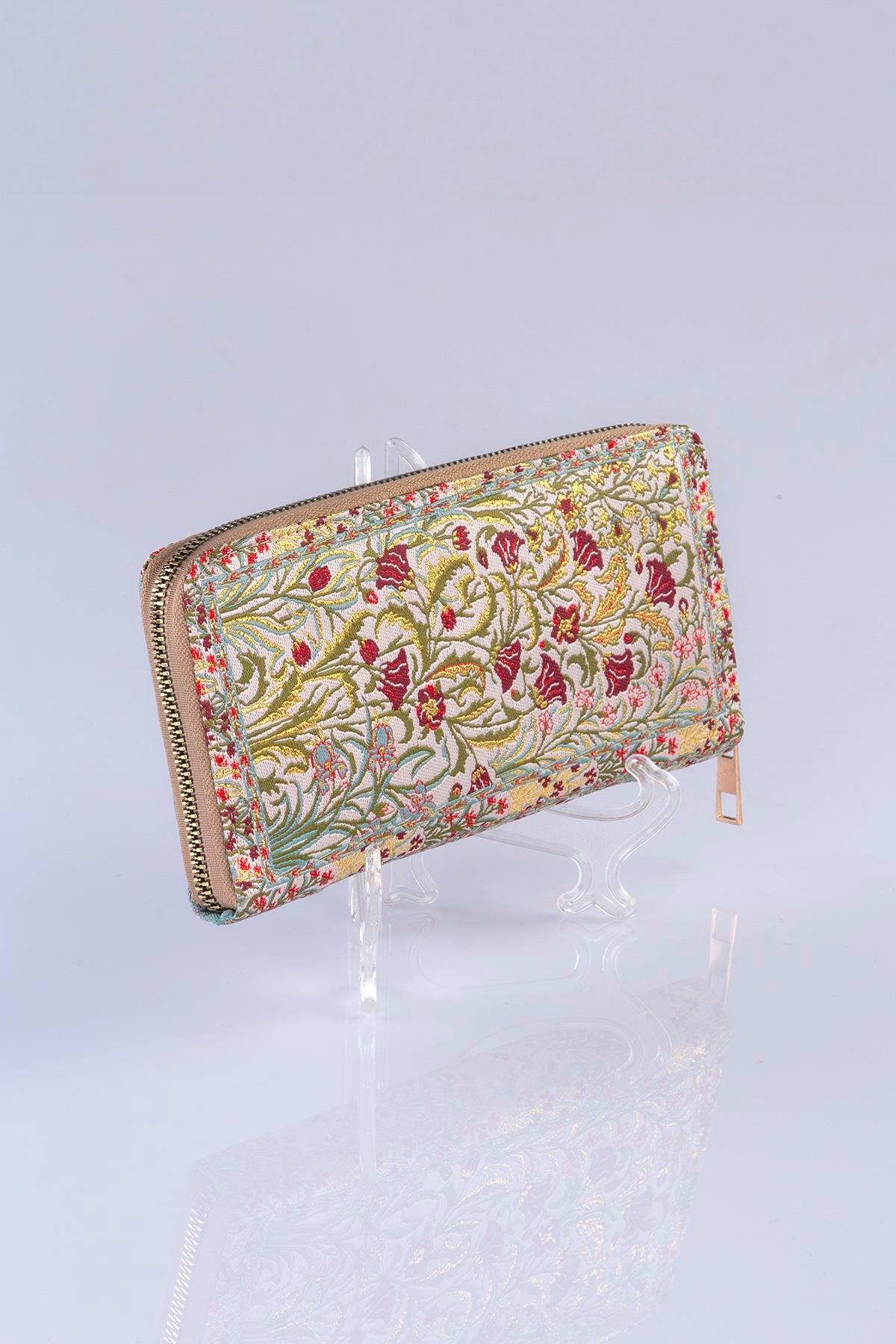 Mottif  İstanbul  Otantik Dokuma Kadın Cüzdan 1503.16