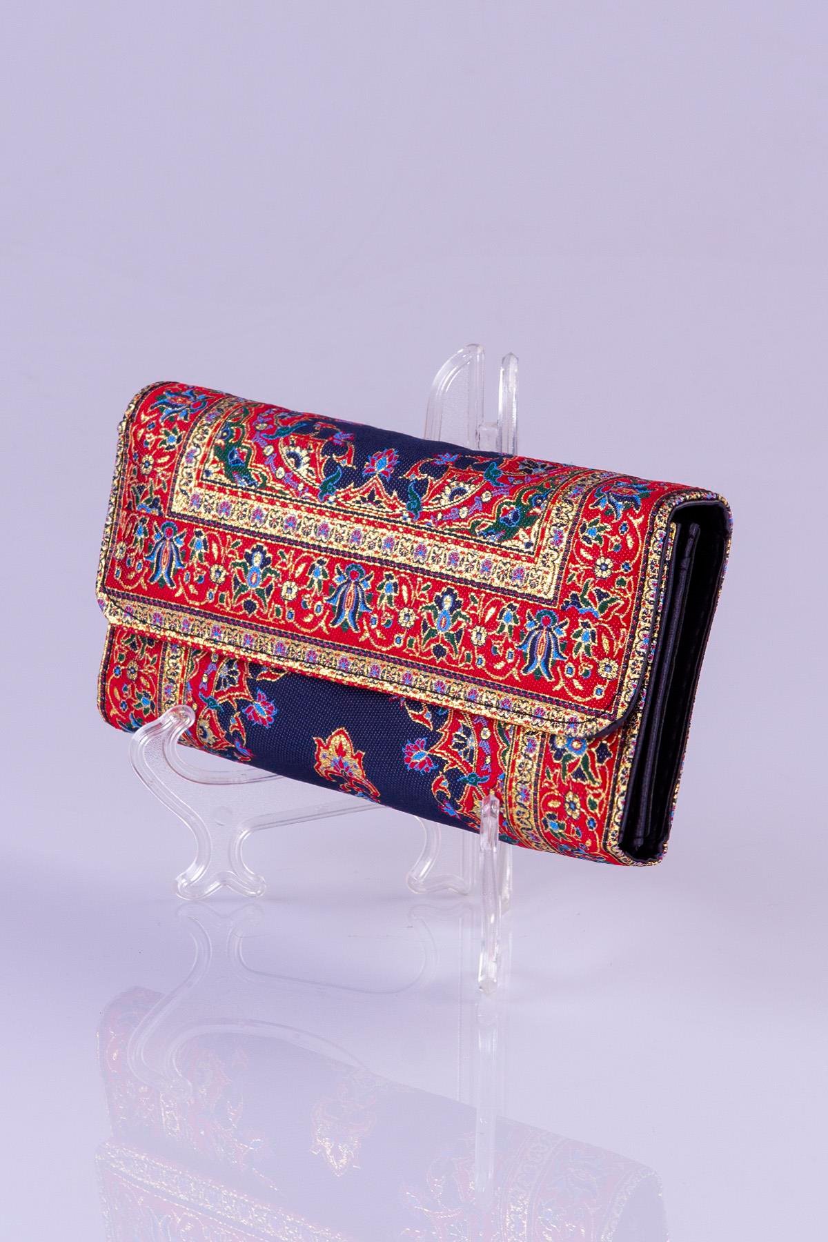 Mottif  İstanbul  Otantik Dokuma Kadın Cüzdan 1506.09