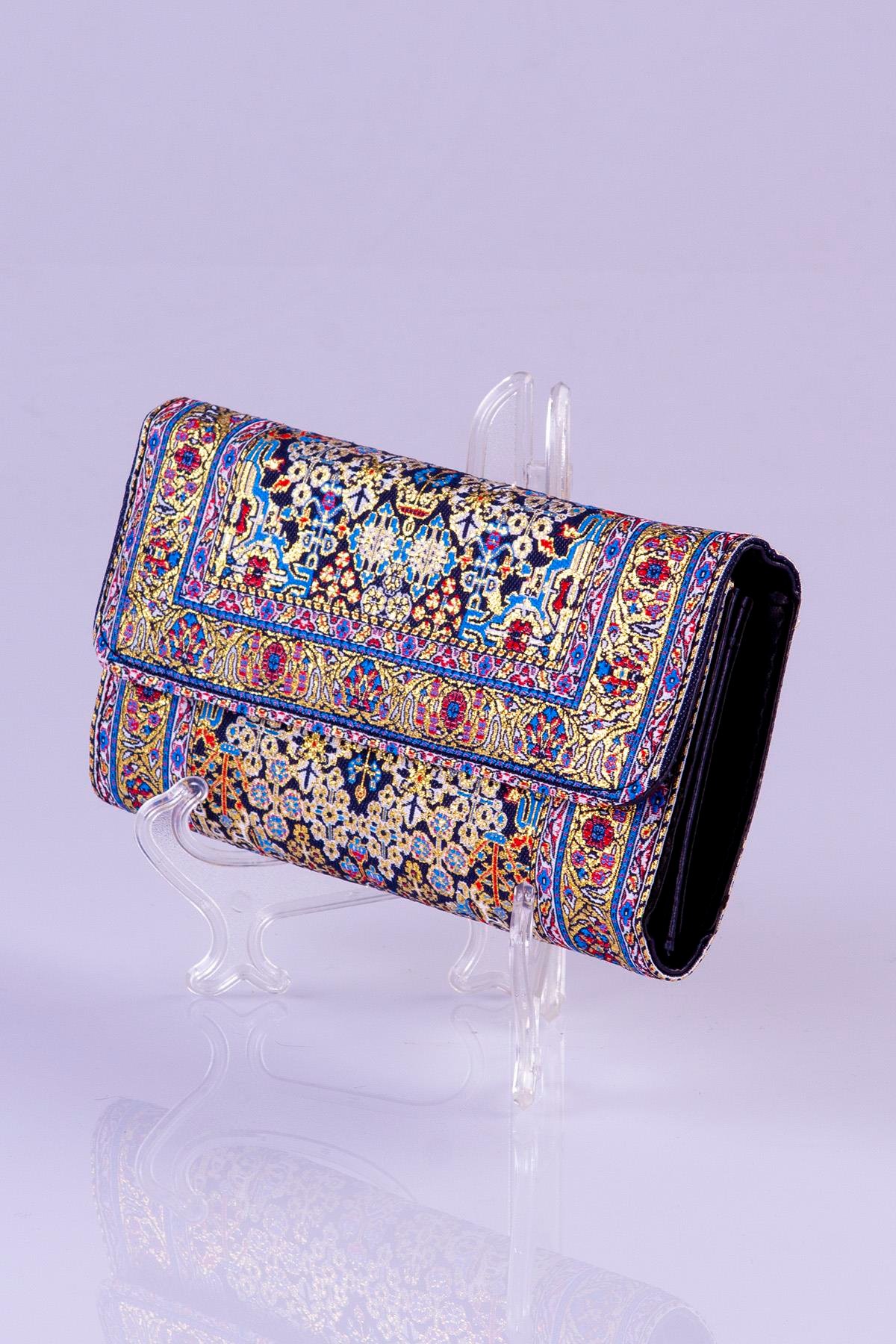 Mottif  İstanbul  Otantik Dokuma Kadın Cüzdan 1506.18