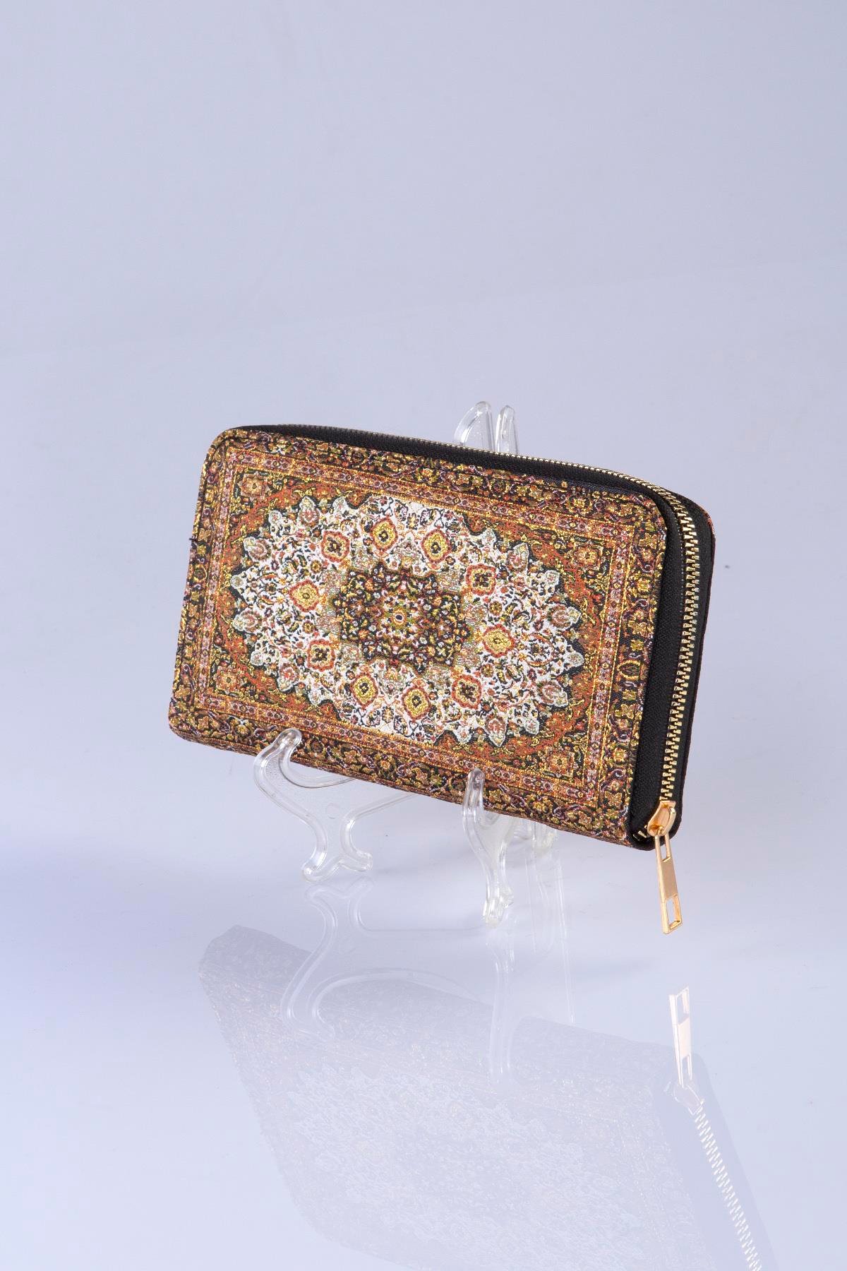 Mottif  İstanbul  Otantik Dokuma Kadın Cüzdan 1503.06