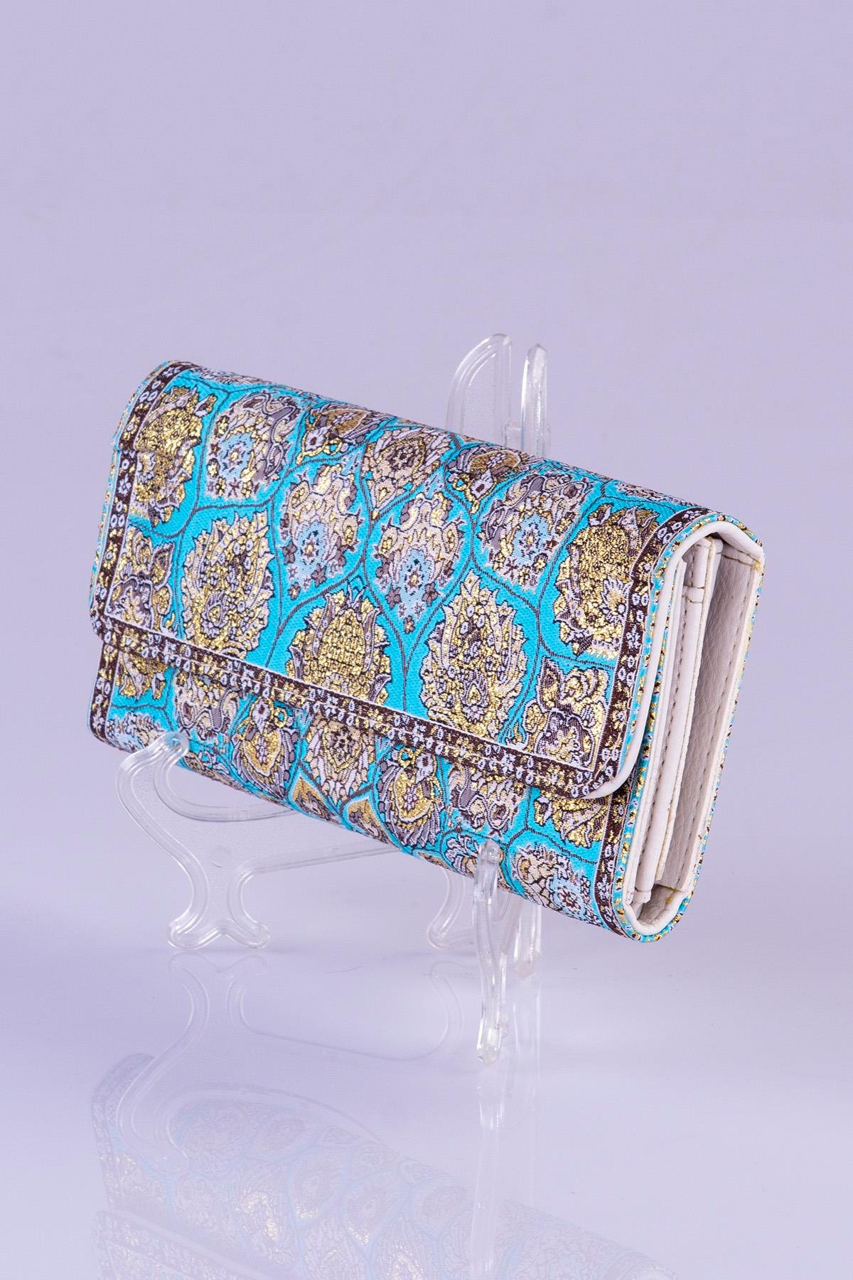 Mottif  İstanbul  Otantik Dokuma Kadın Cüzdan 1506.05