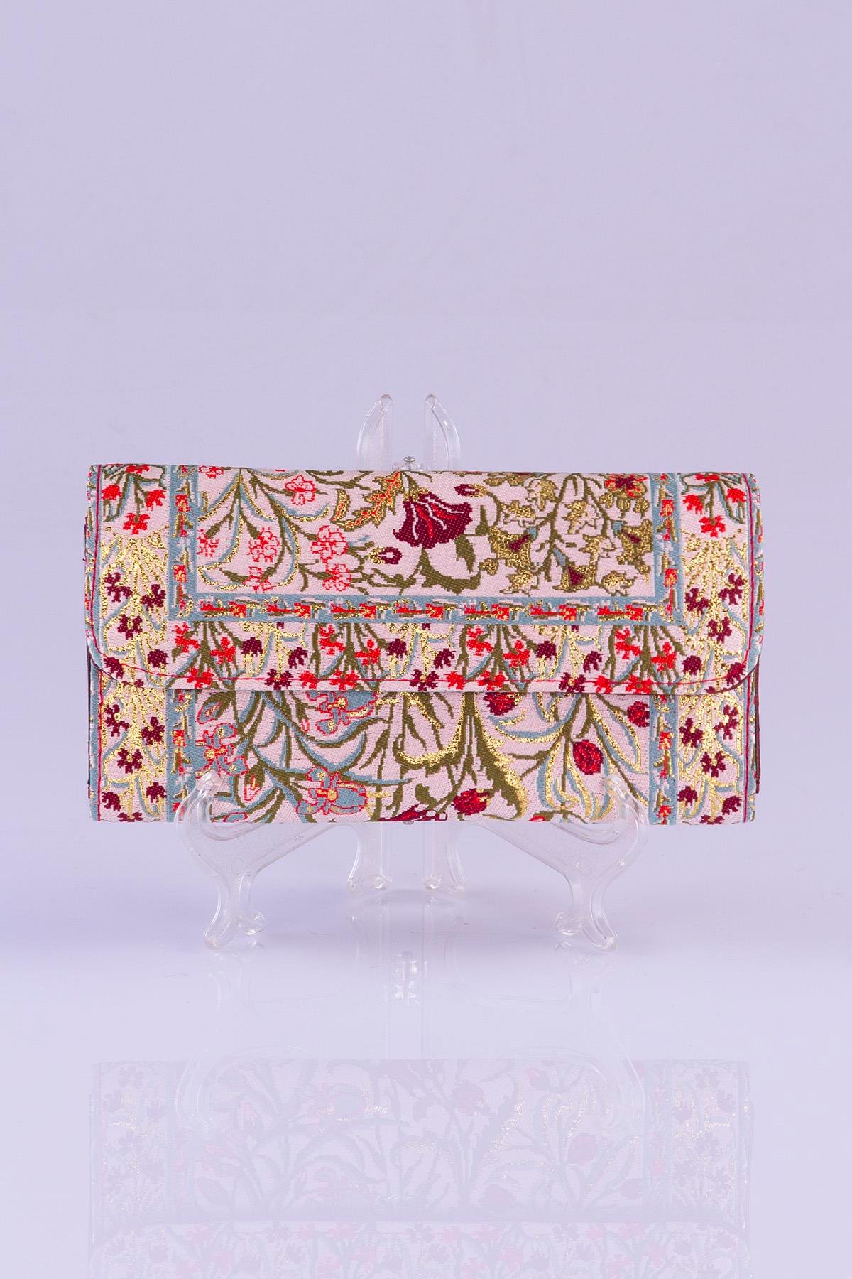 Mottif  İstanbul  Otantik Dokuma Kadın Cüzdan 1506.16