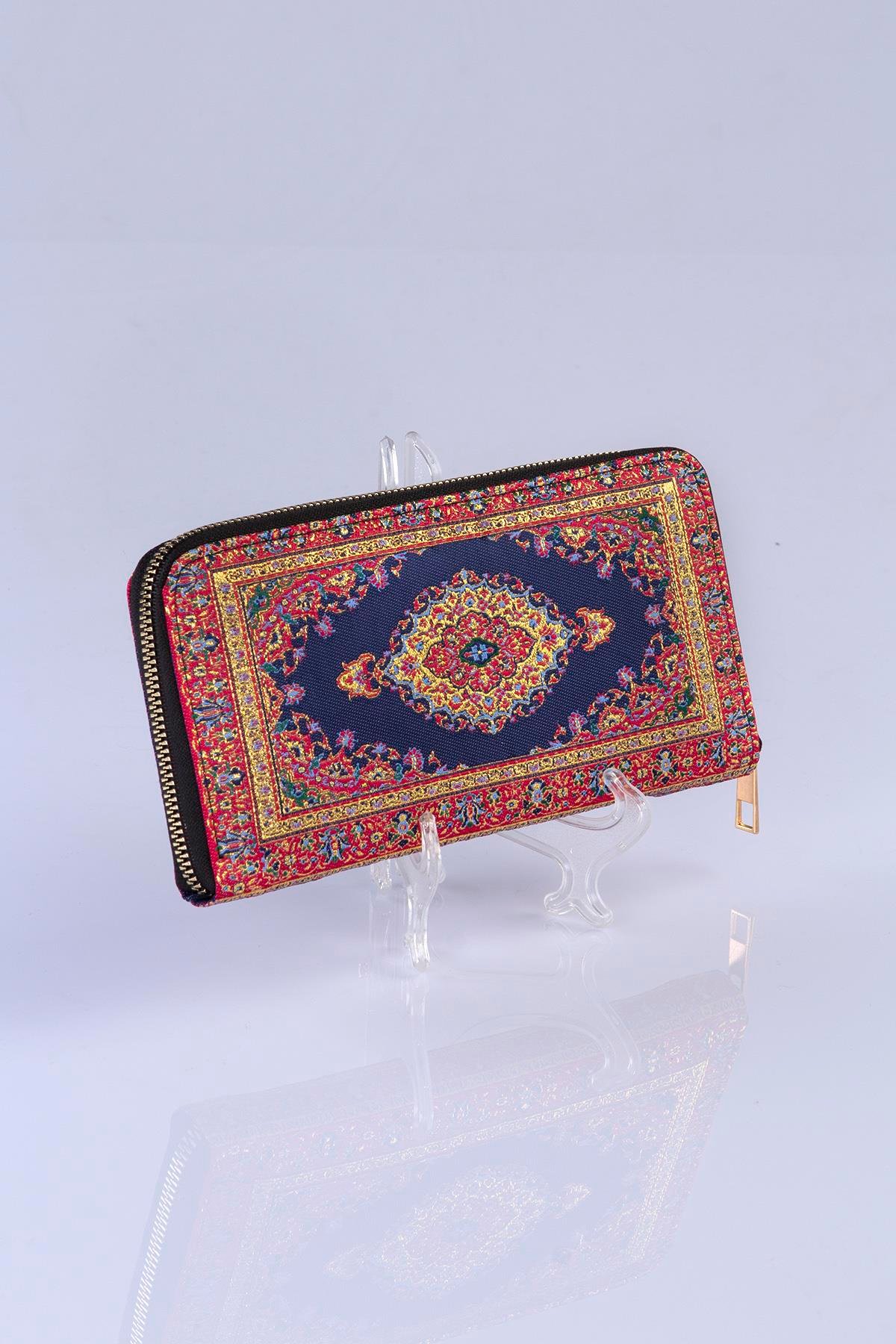 Mottif  İstanbul  Otantik Dokuma Kadın Cüzdan 1503.09