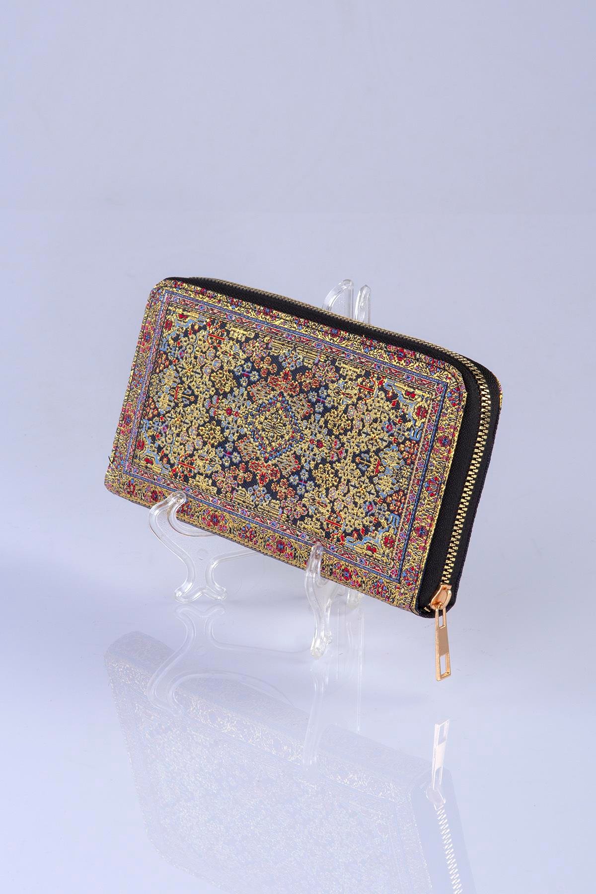 Mottif  İstanbul  Otantik Dokuma Kadın Cüzdan 1503.18