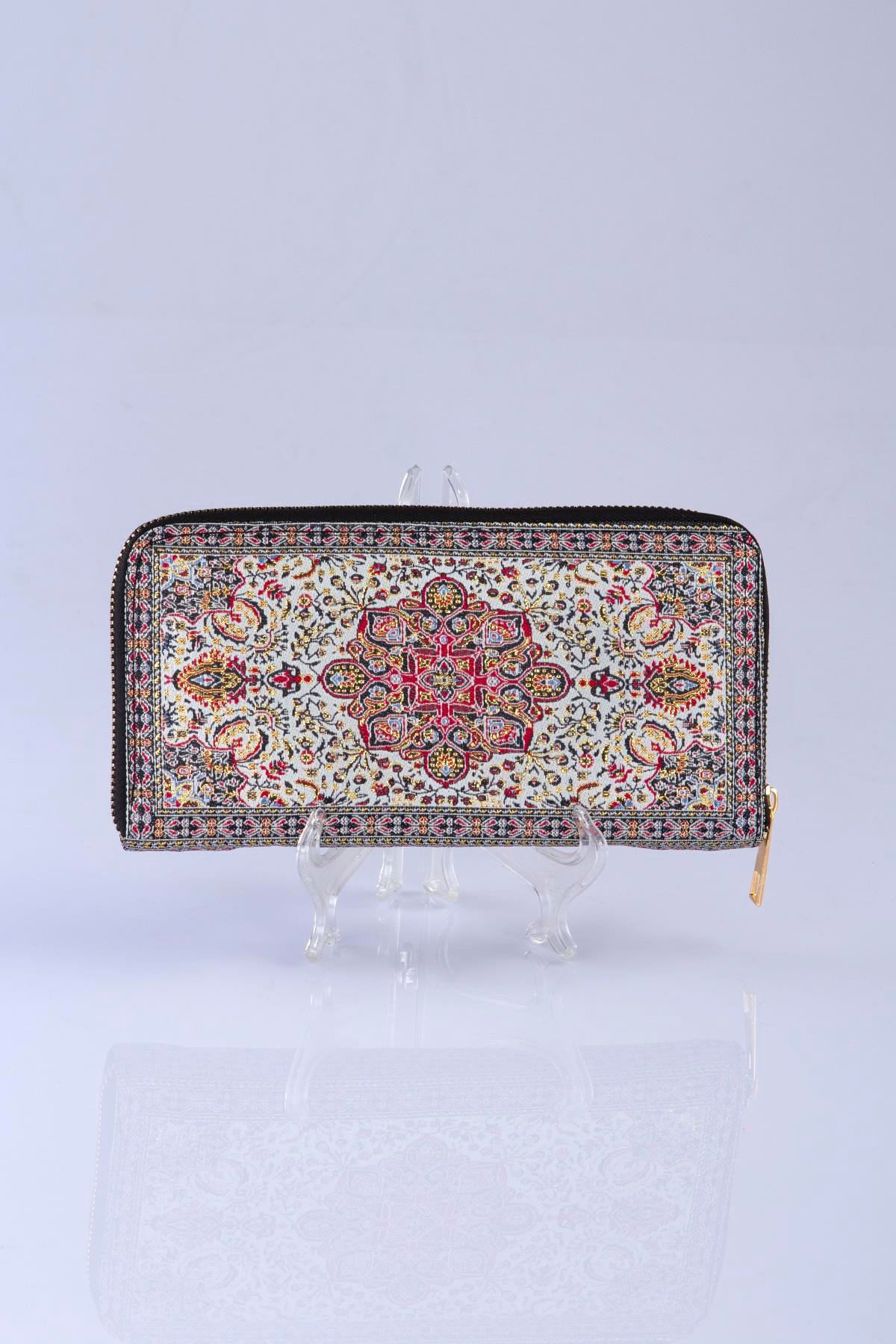 Mottif  İstanbul  Otantik Dokuma Kadın Cüzdan 1503.11