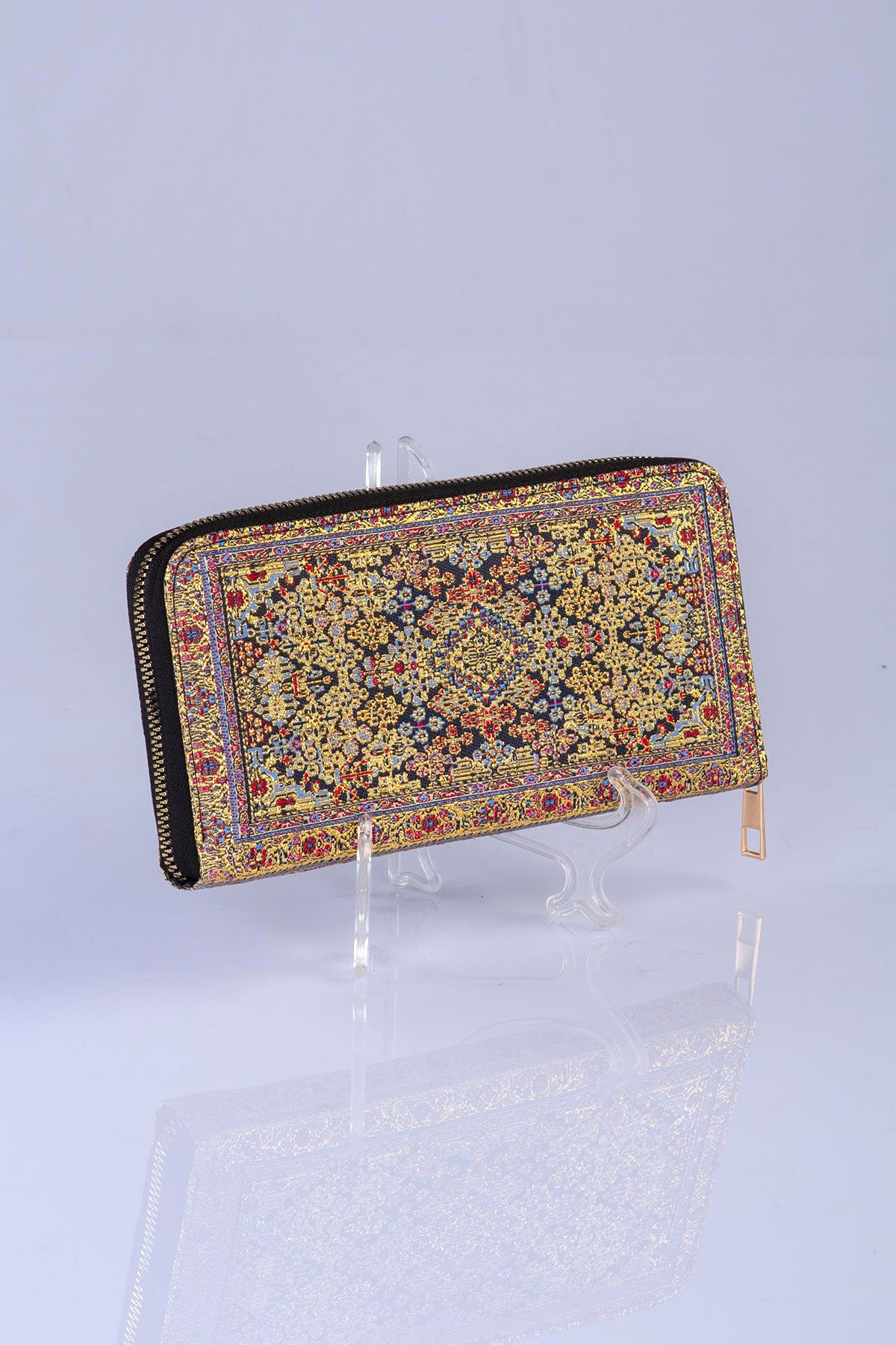 Mottif  İstanbul  Otantik Dokuma Kadın Cüzdan 1503.18
