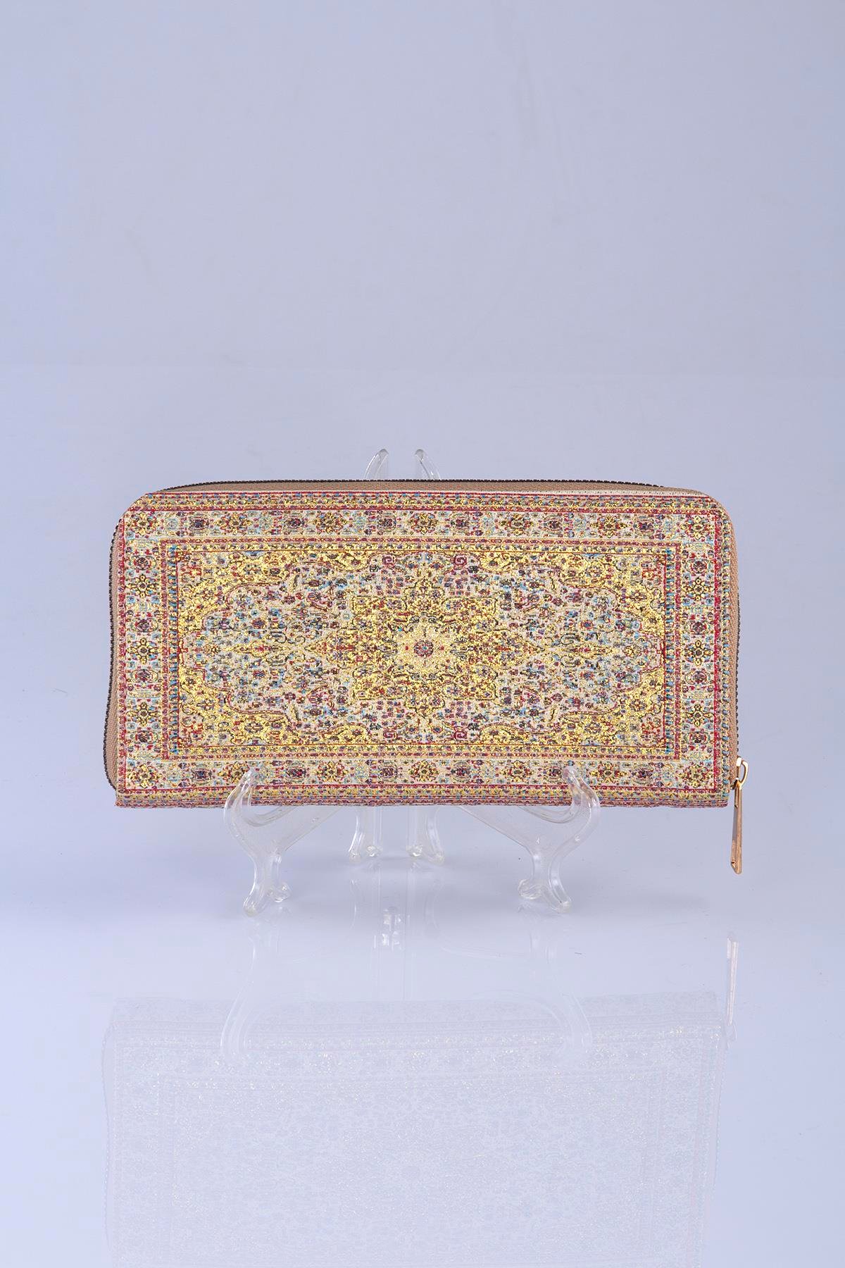 Mottif  İstanbul  Otantik Dokuma Kadın Cüzdan 1503.12